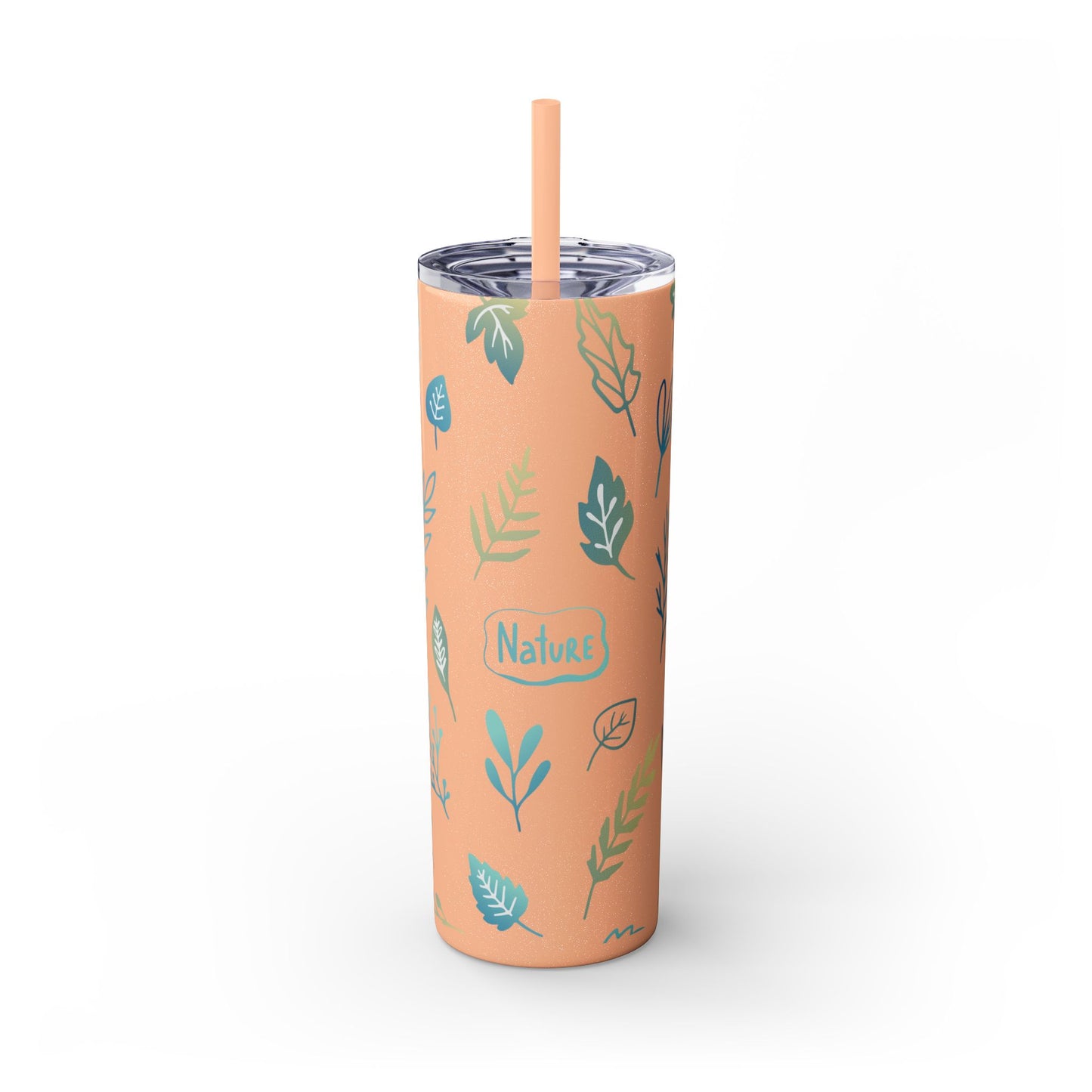 Skinny Tumbler with Straw, 20oz