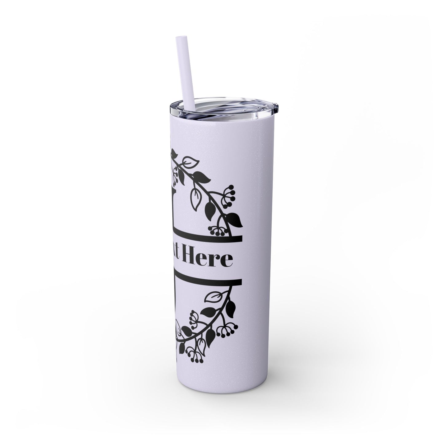 Skinny Tumbler with Straw, 20oz