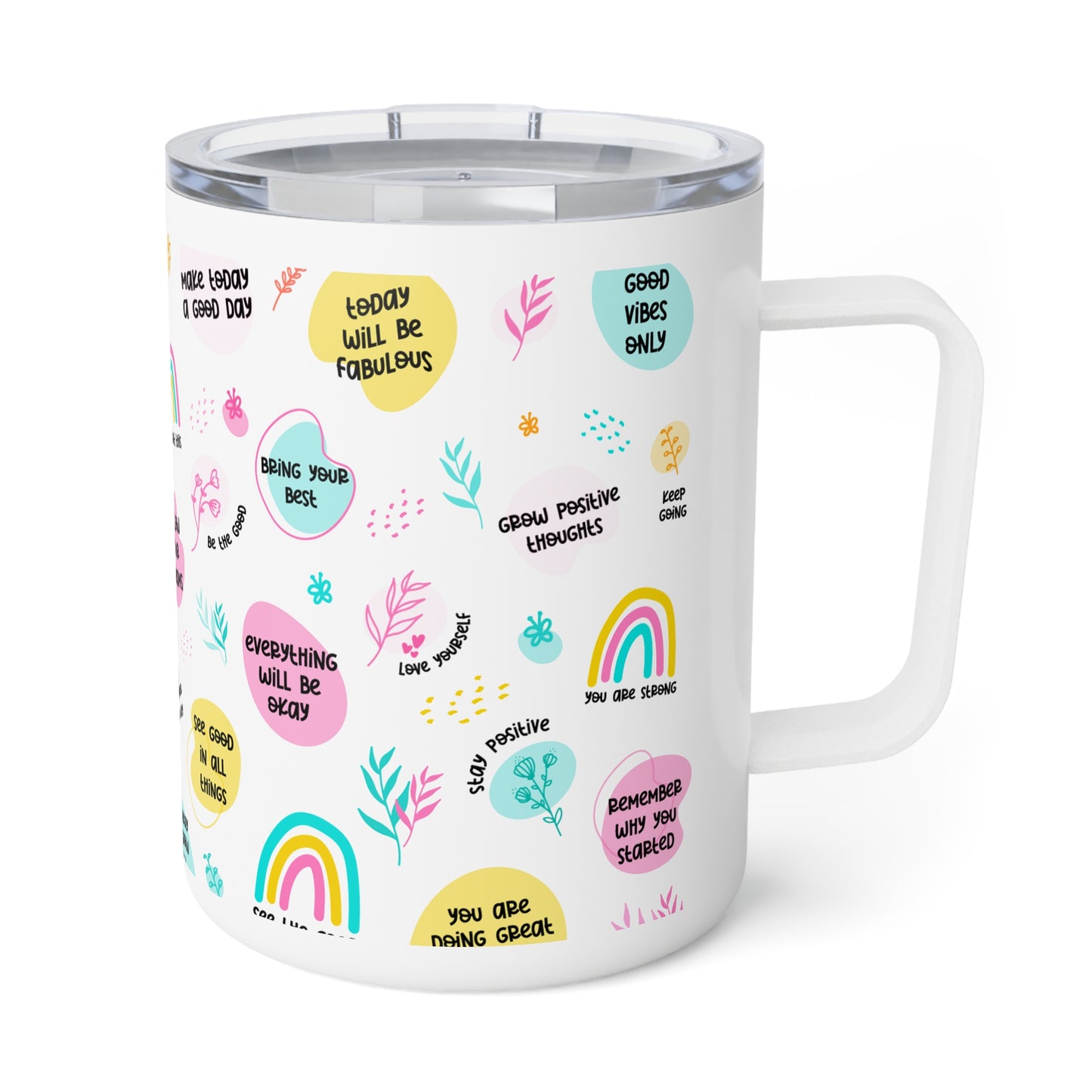 Insulated Coffee Mug, 10oz