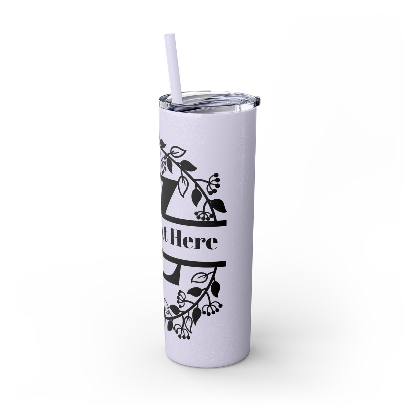 Skinny Tumbler with Straw, 20oz