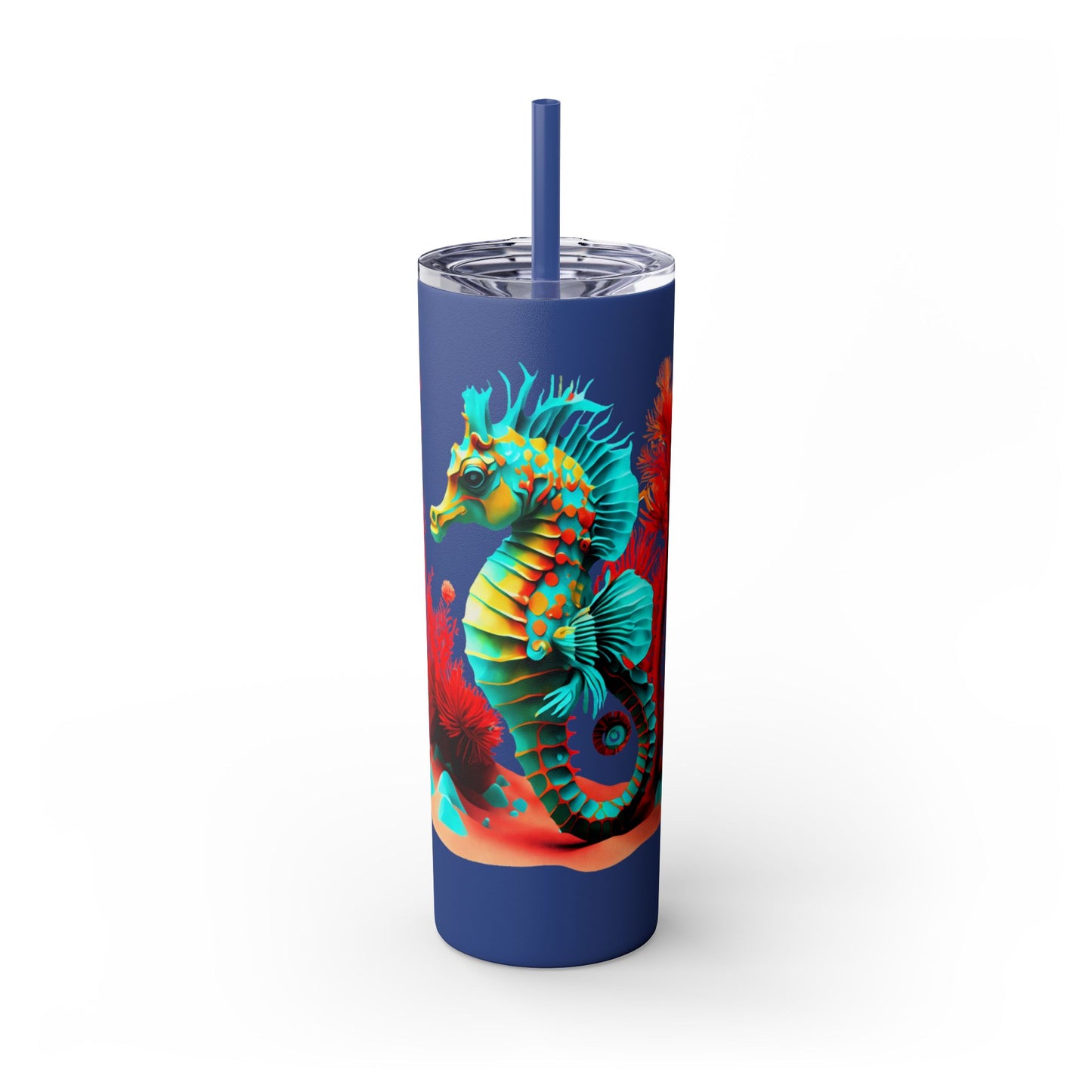 Skinny Tumbler with Straw, 20oz