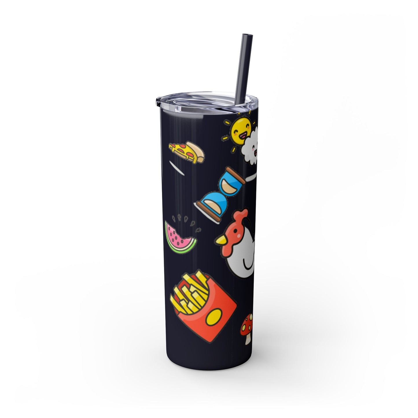 Skinny Tumbler with Straw, 20oz