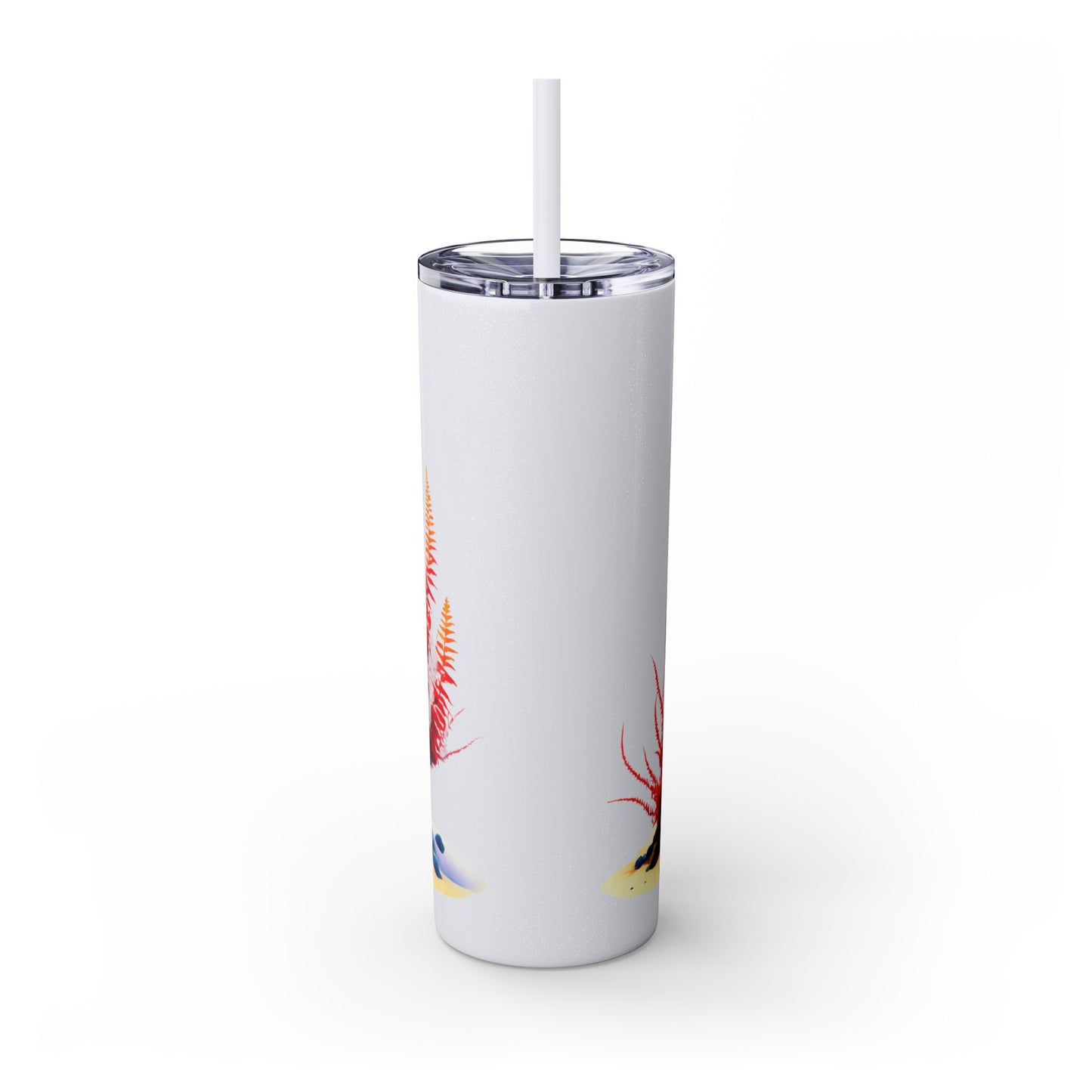 Skinny Tumbler with Straw, 20oz