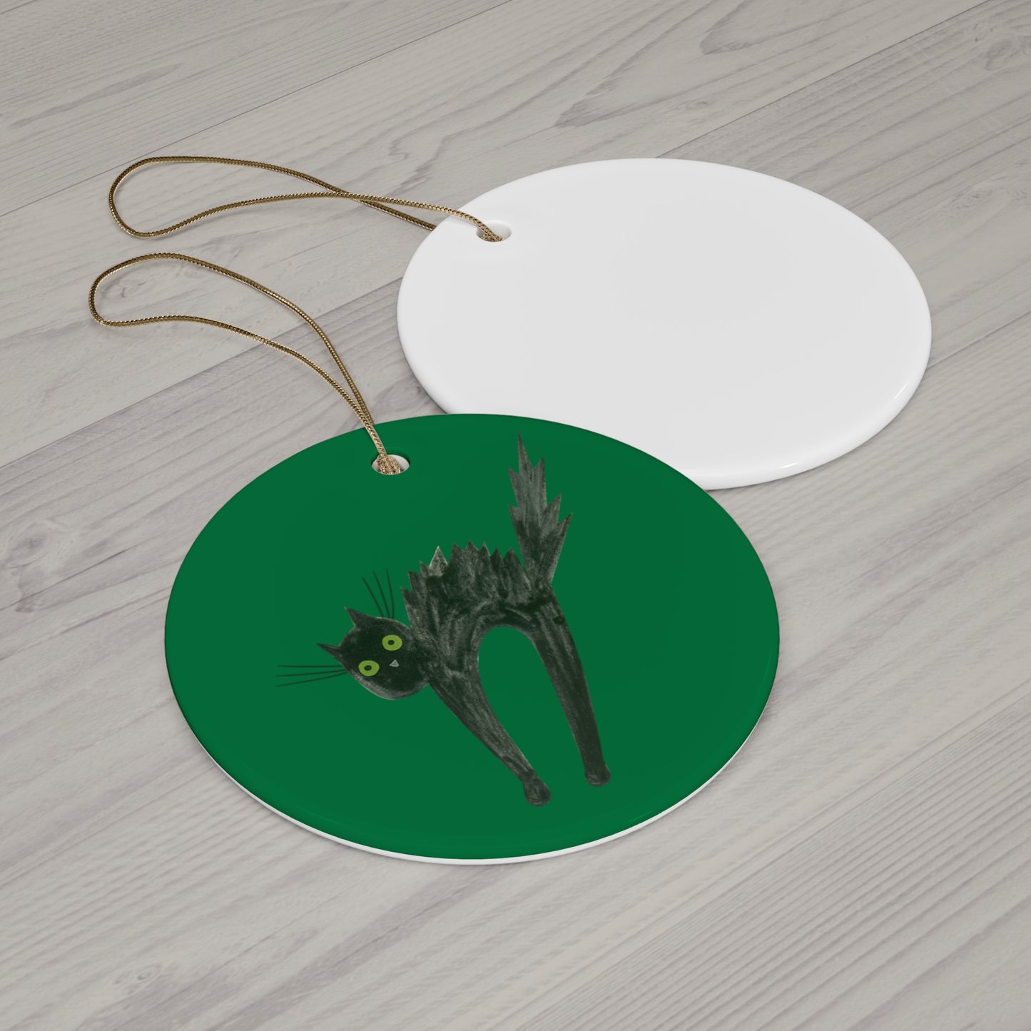 Ceramic Ornament, 4 Shapes