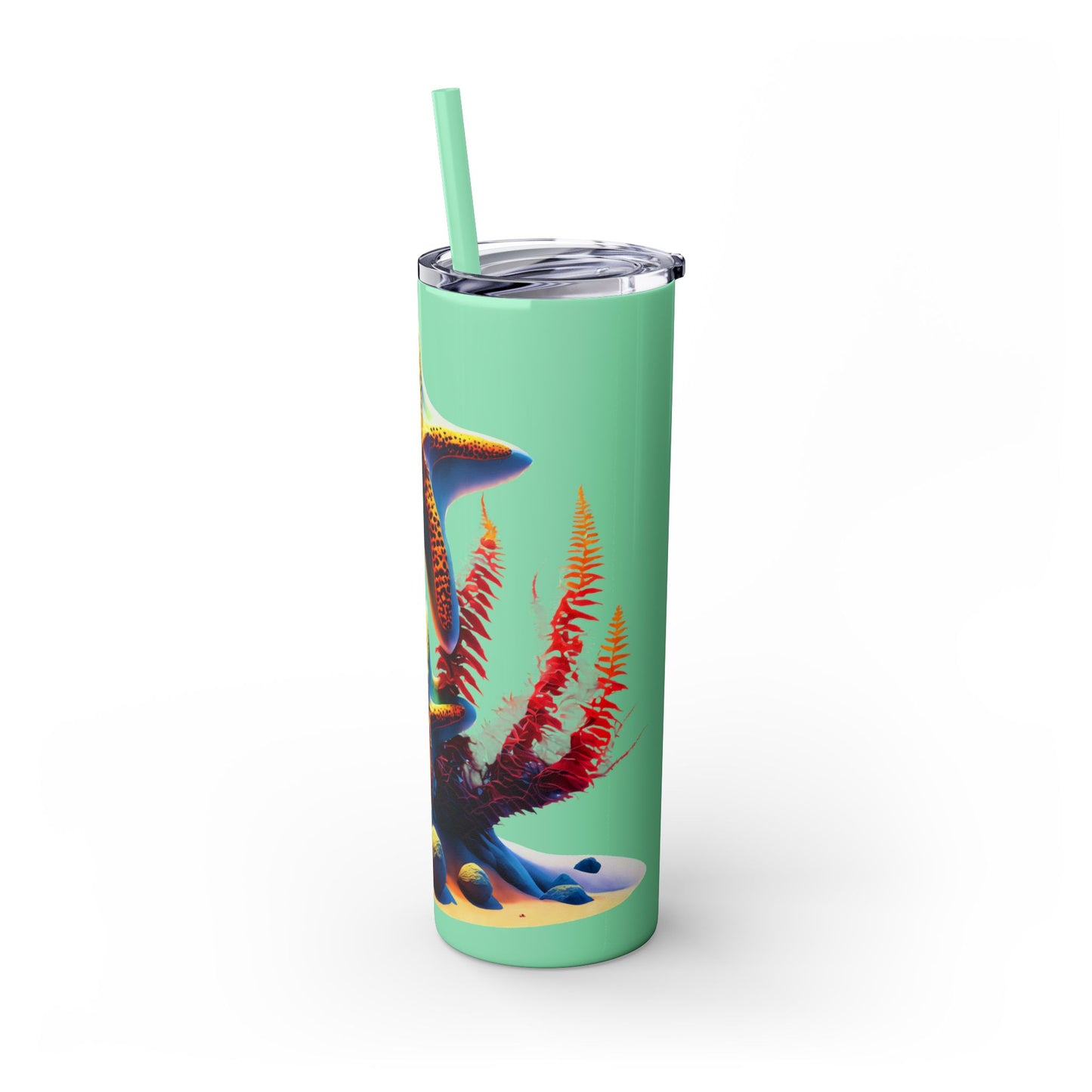 Skinny Tumbler with Straw, 20oz