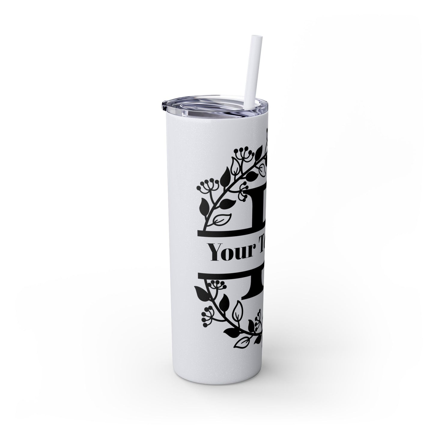 Skinny Tumbler with Straw, 20oz