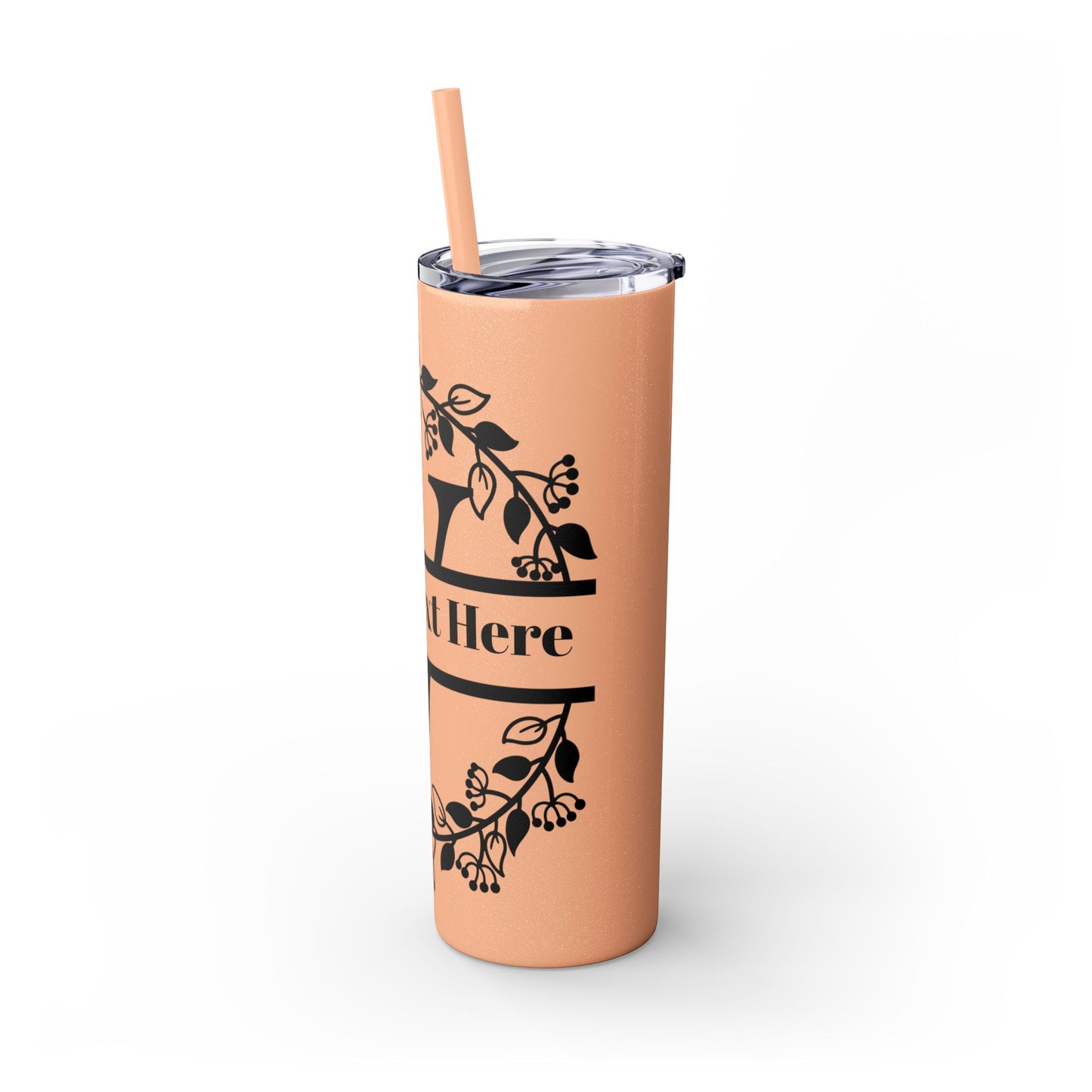 Skinny Tumbler with Straw, 20oz