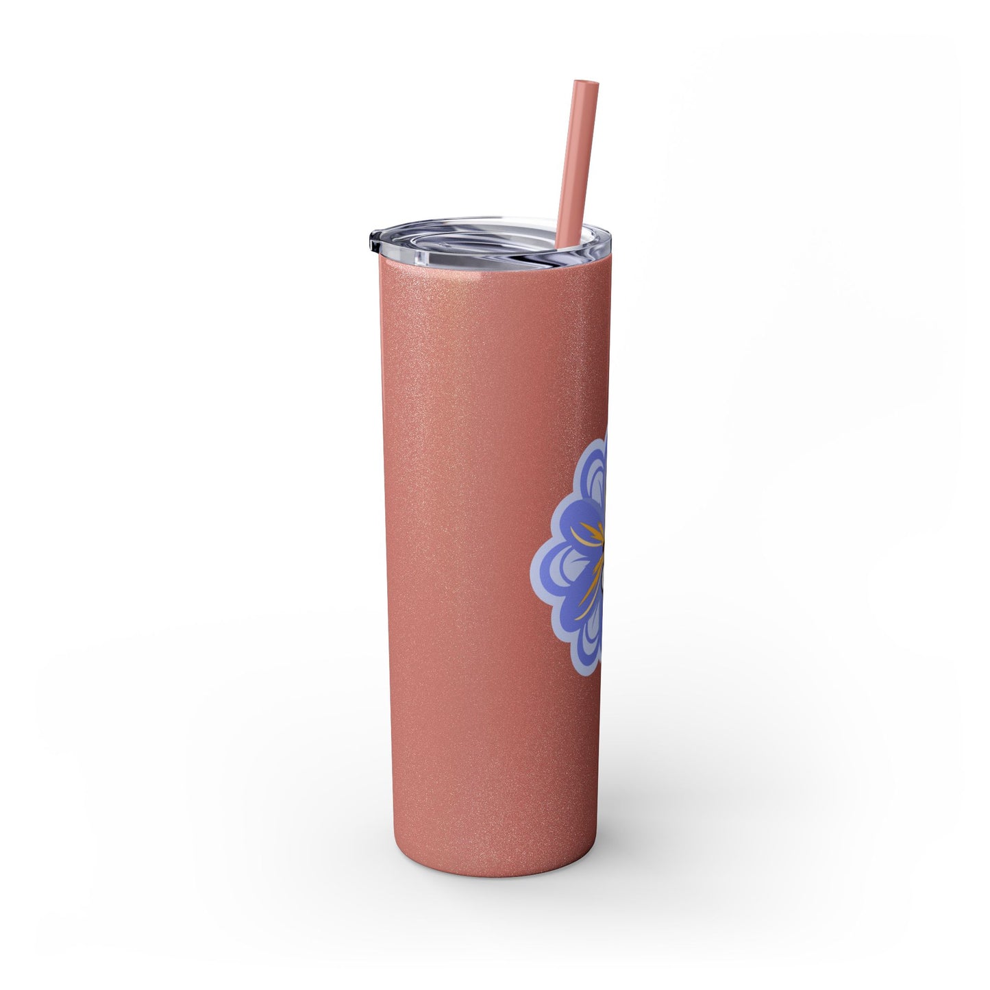 Skinny Tumbler with Straw, 20oz