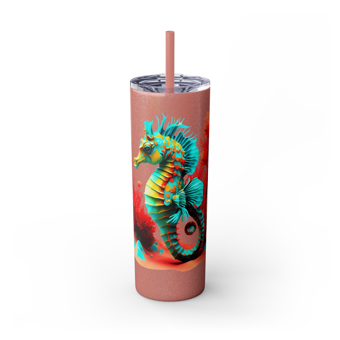 Skinny Tumbler with Straw, 20oz