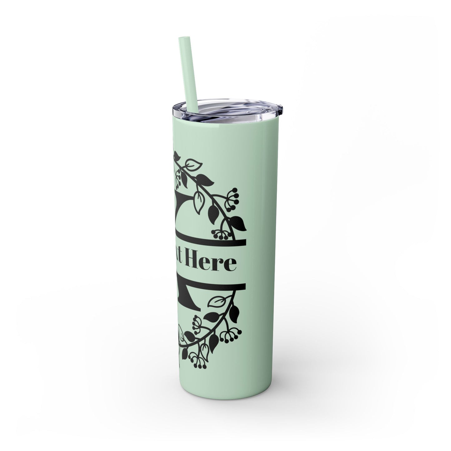 Skinny Tumbler with Straw, 20oz