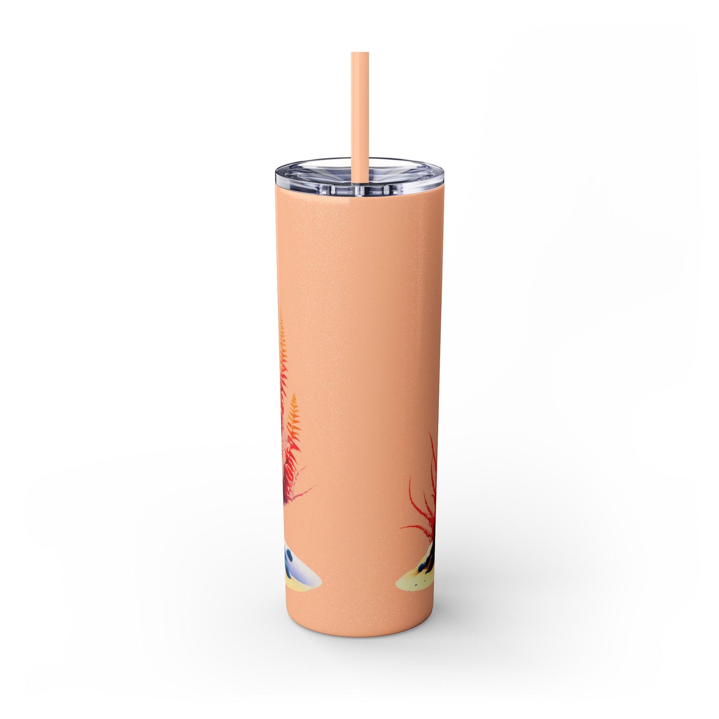 Skinny Tumbler with Straw, 20oz
