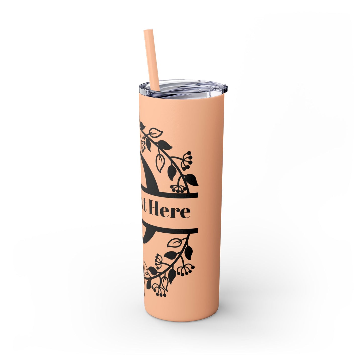 Skinny Tumbler with Straw, 20oz