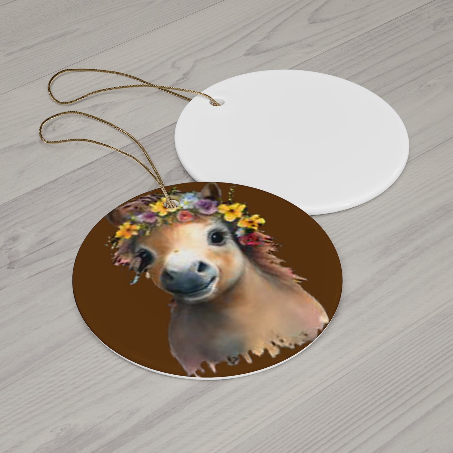 Ceramic Ornament, 4 Shapes
