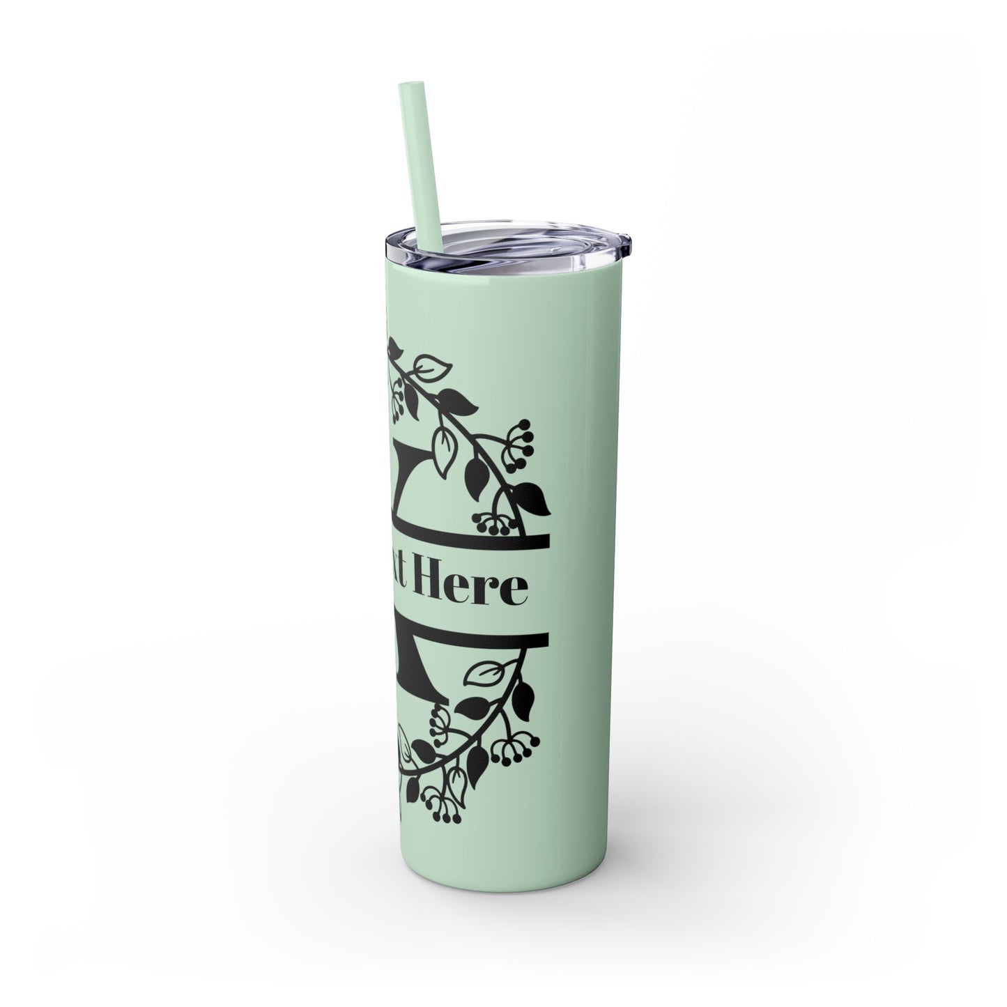 Skinny Tumbler with Straw, 20oz