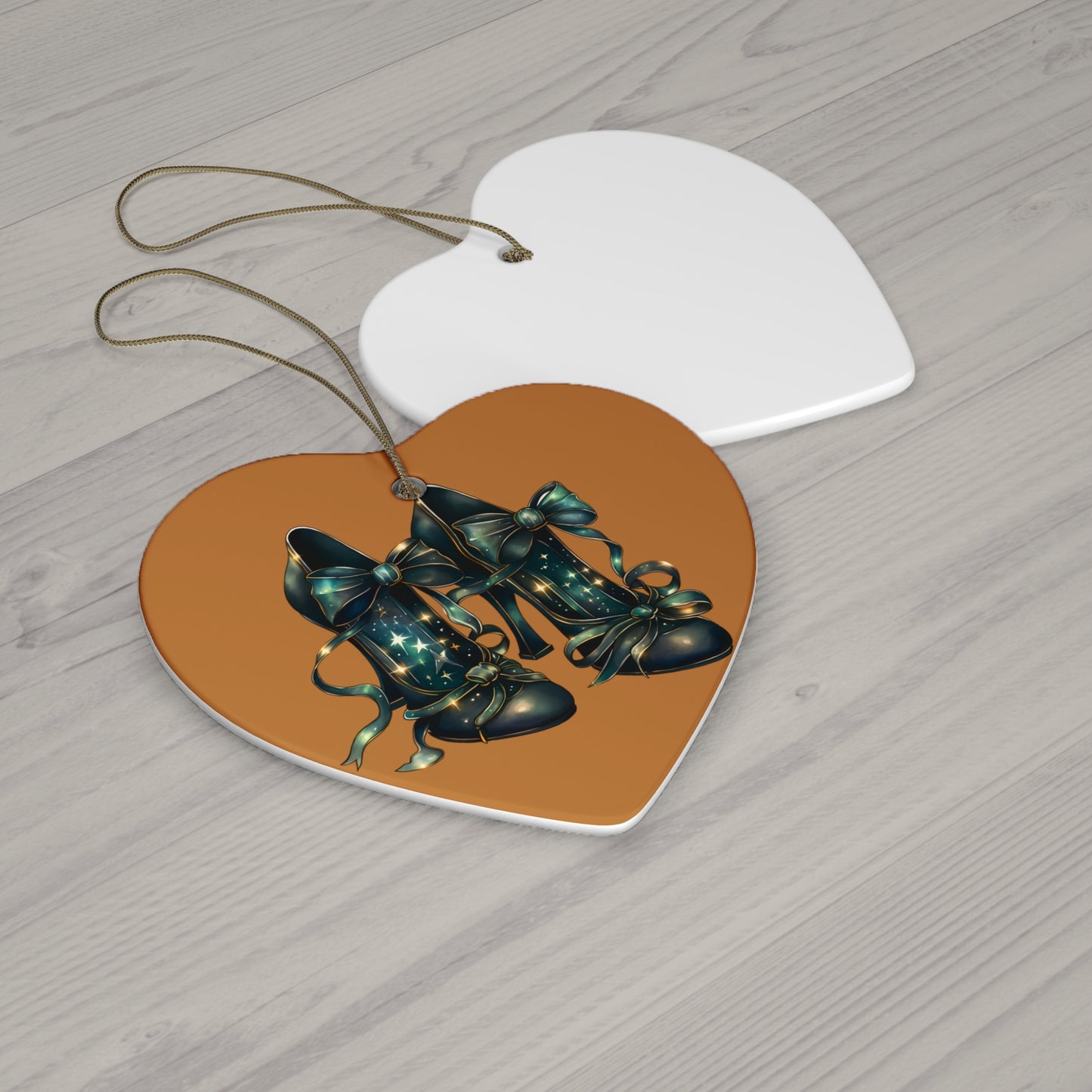 Ceramic Ornament, 4 Shapes