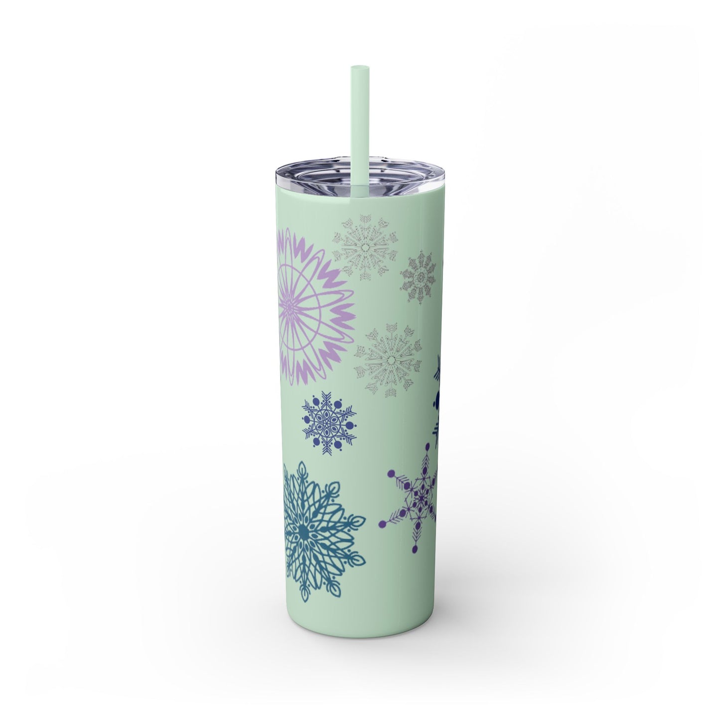Skinny Tumbler with Straw, 20oz