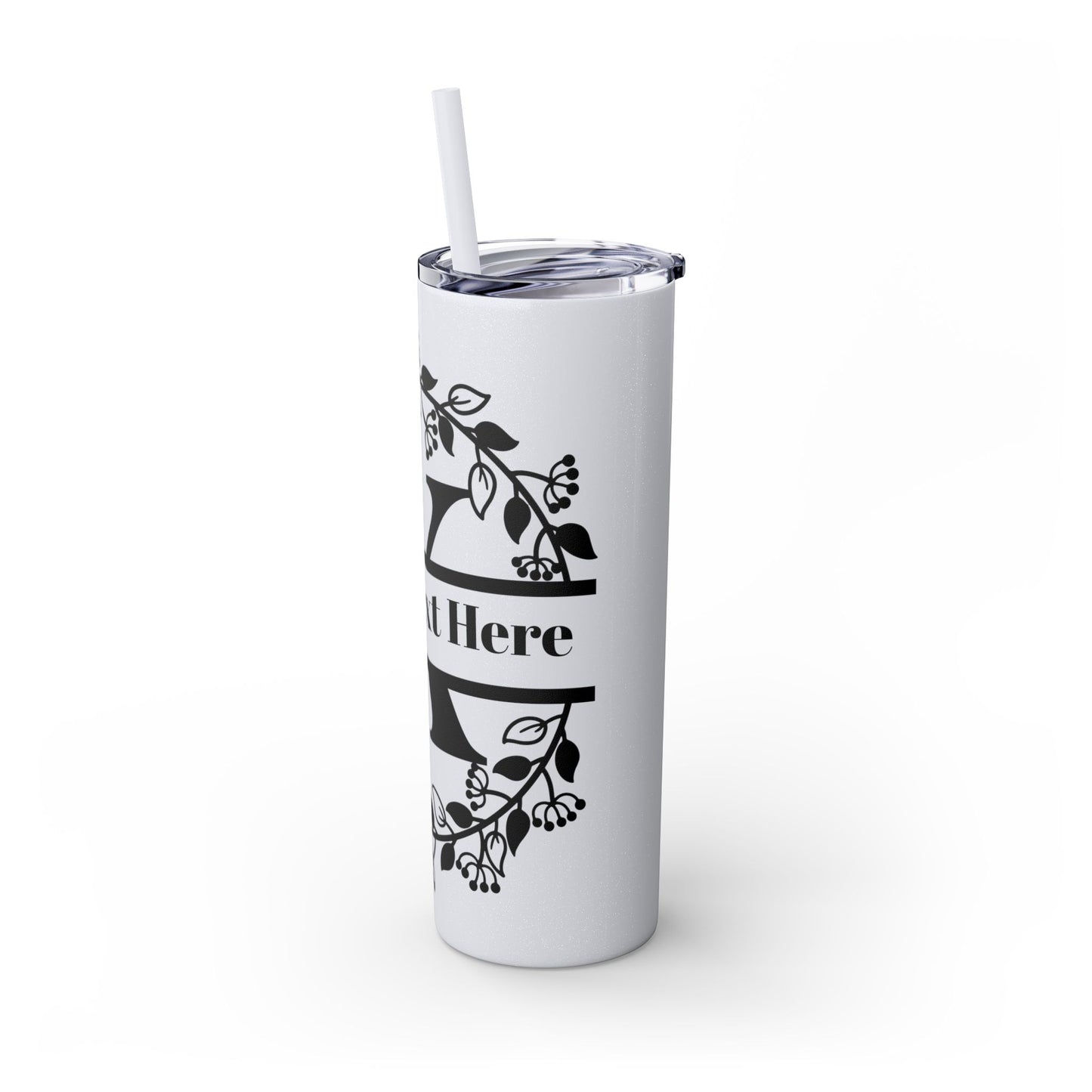 Skinny Tumbler with Straw, 20oz