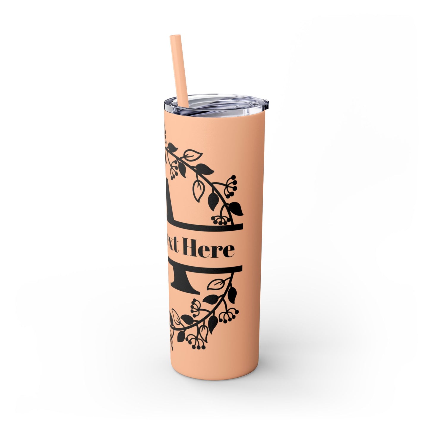 Skinny Tumbler with Straw, 20oz