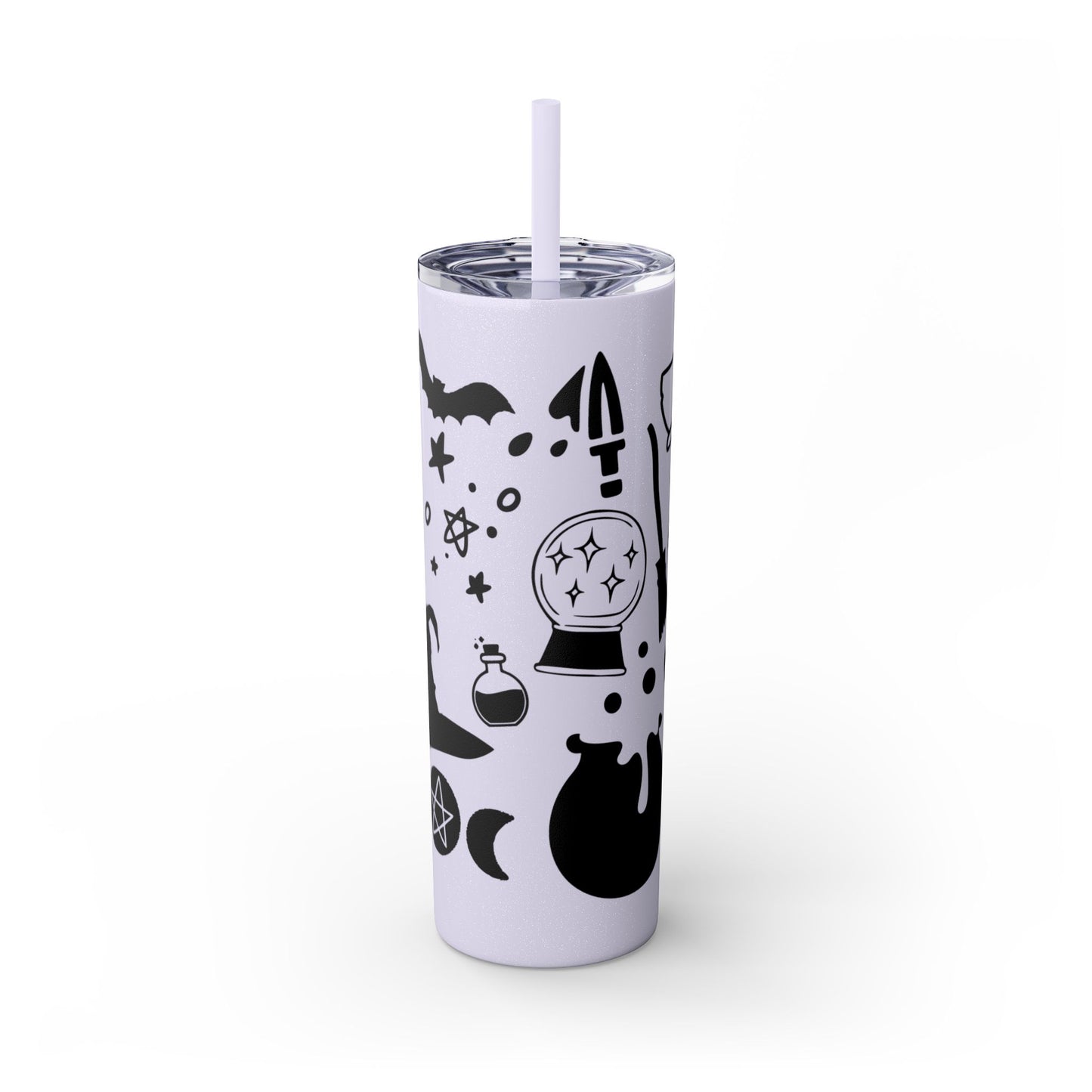 Skinny Tumbler with Straw, 20oz