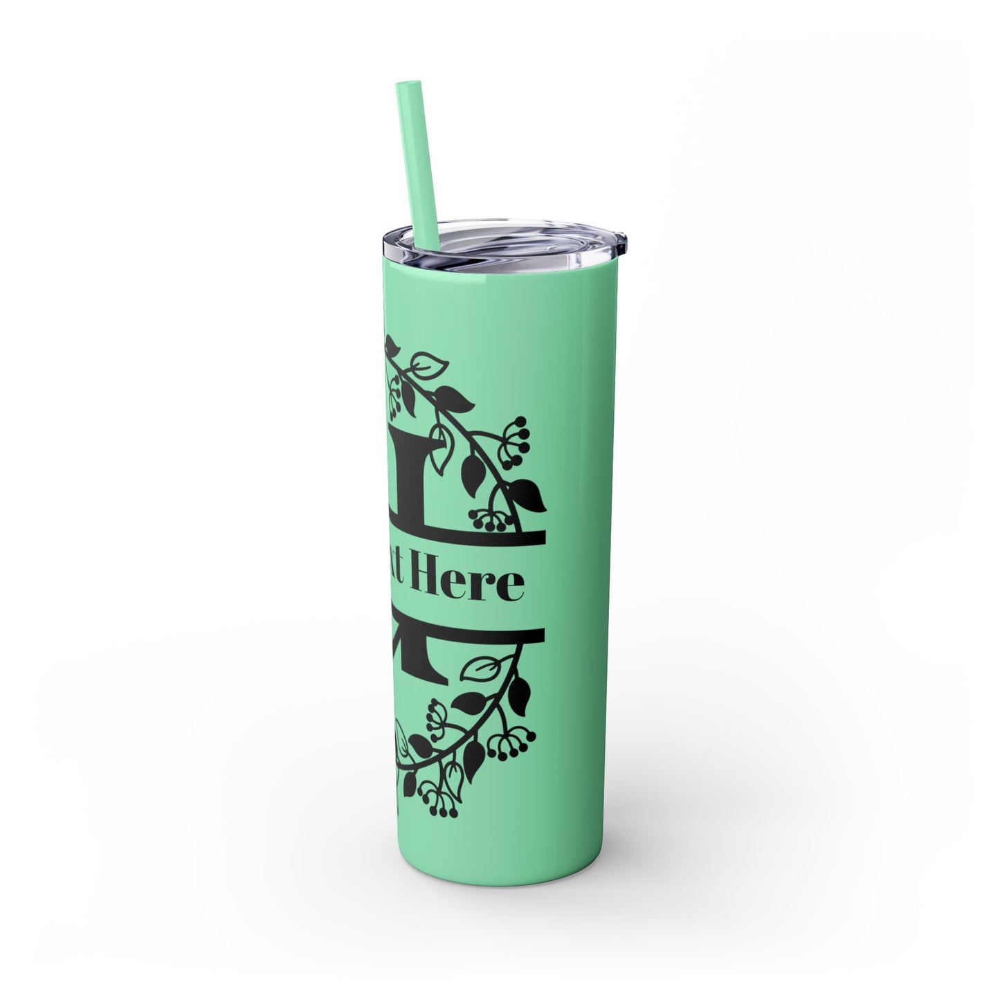 Skinny Tumbler with Straw, 20oz