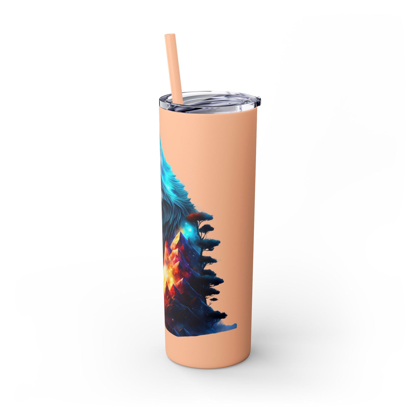 Skinny Tumbler with Straw, 20oz