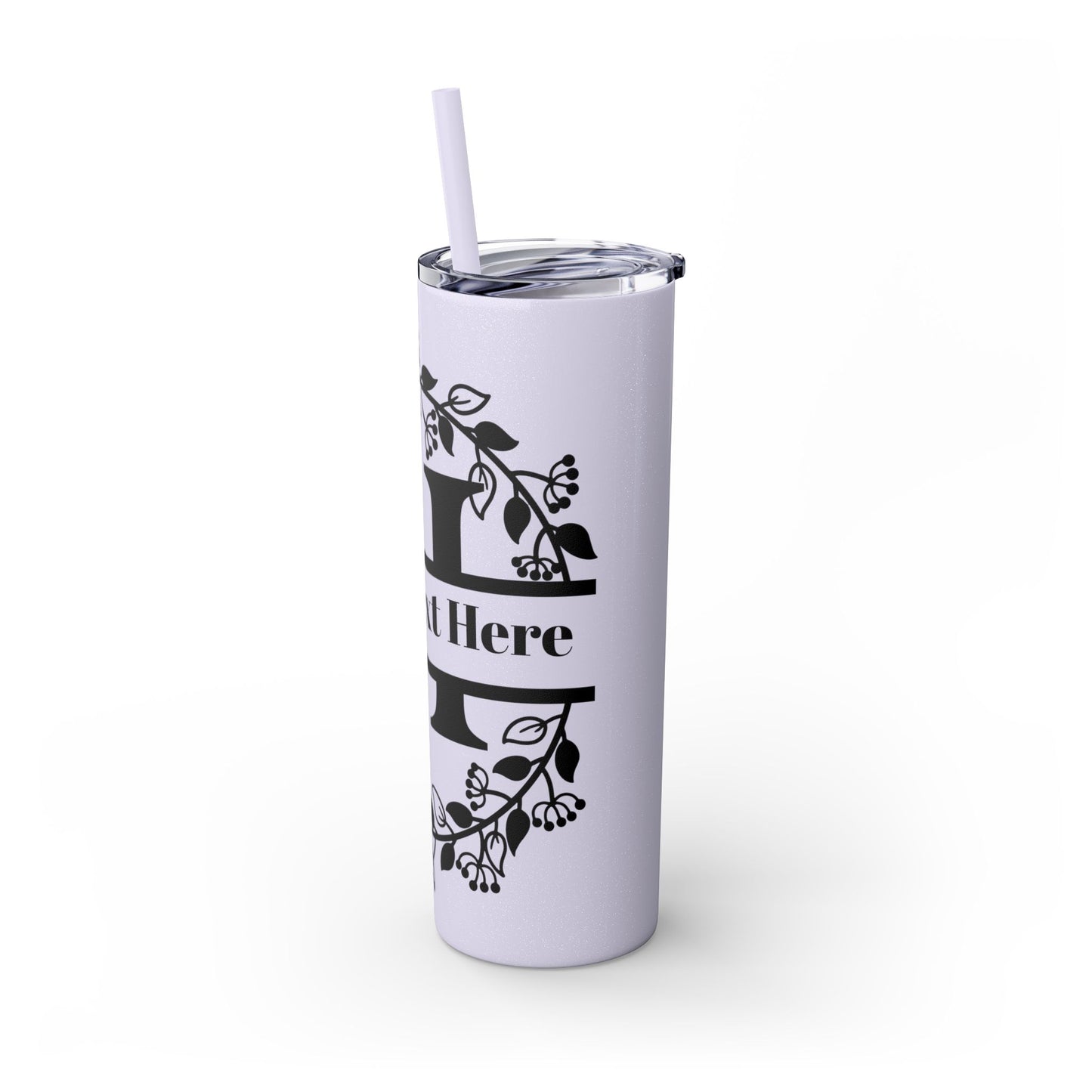 Skinny Tumbler with Straw, 20oz