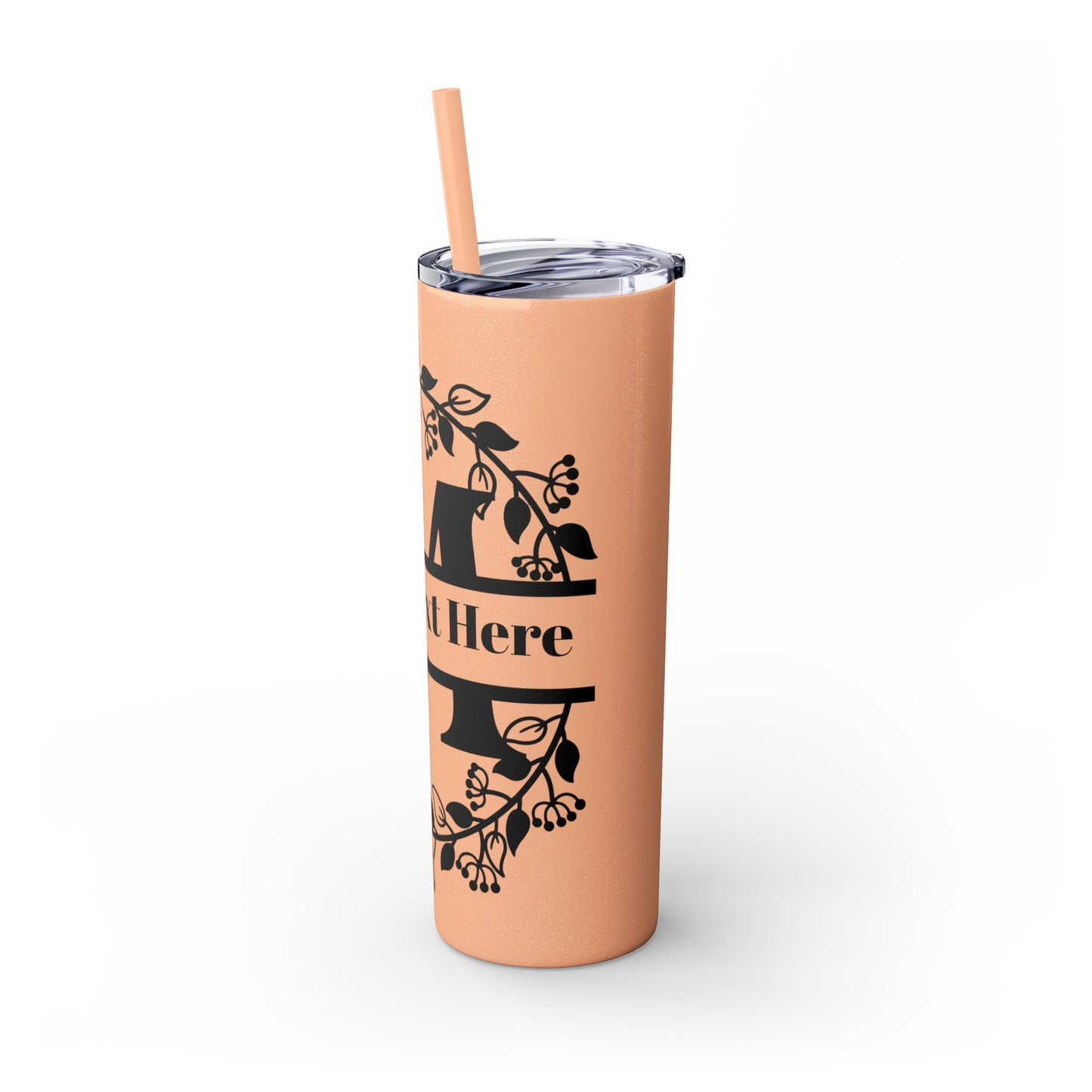 Skinny Tumbler with Straw, 20oz