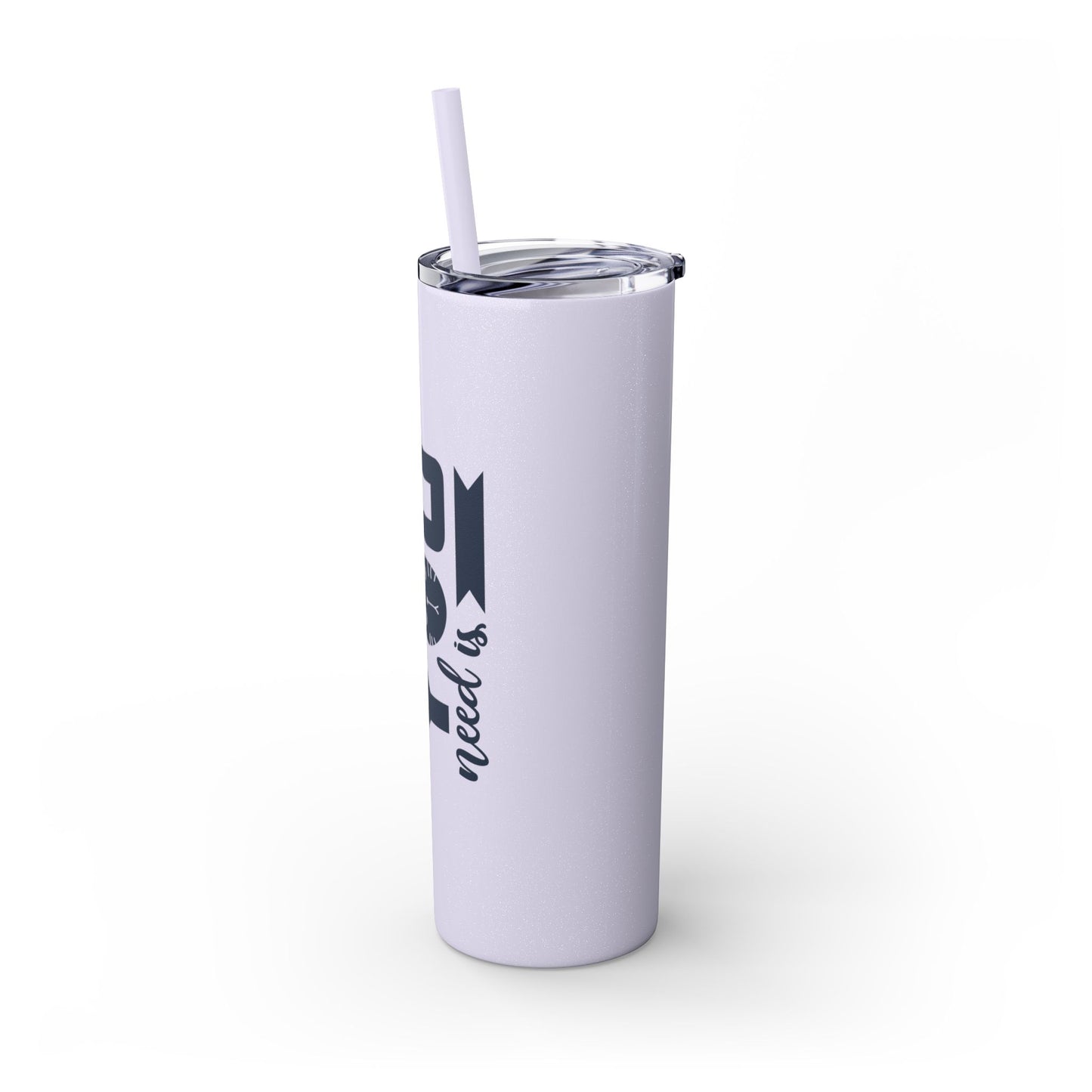 Skinny Tumbler with Straw, 20oz