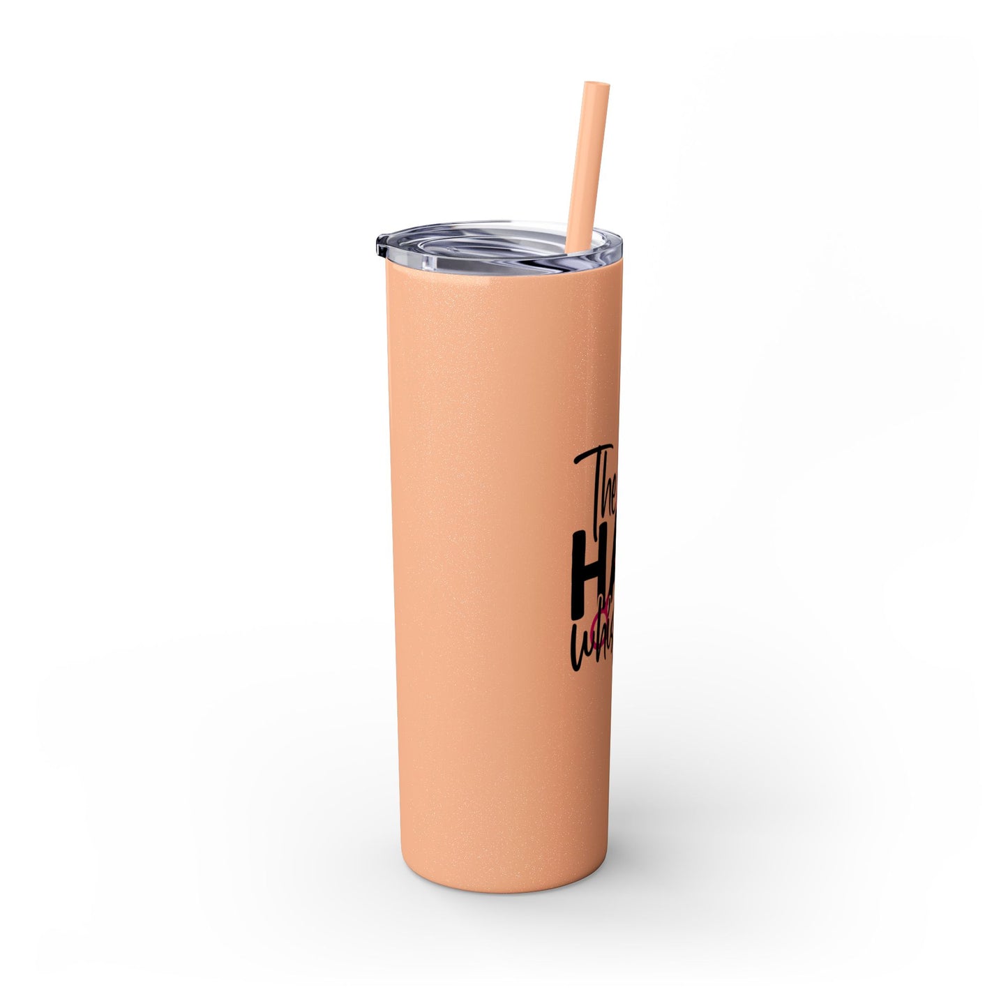 Skinny Tumbler with Straw, 20oz