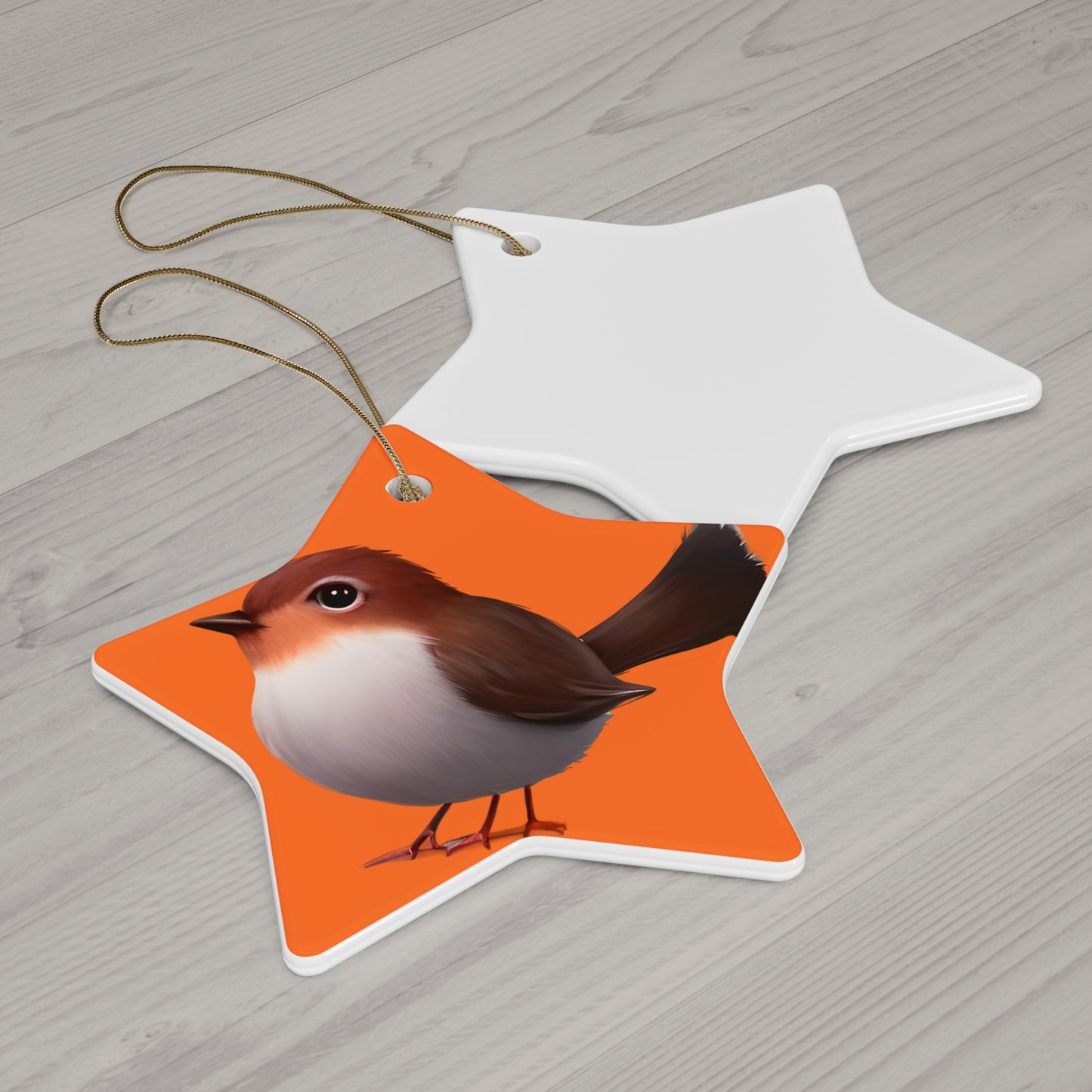 Ceramic Ornament, 4 Shapes