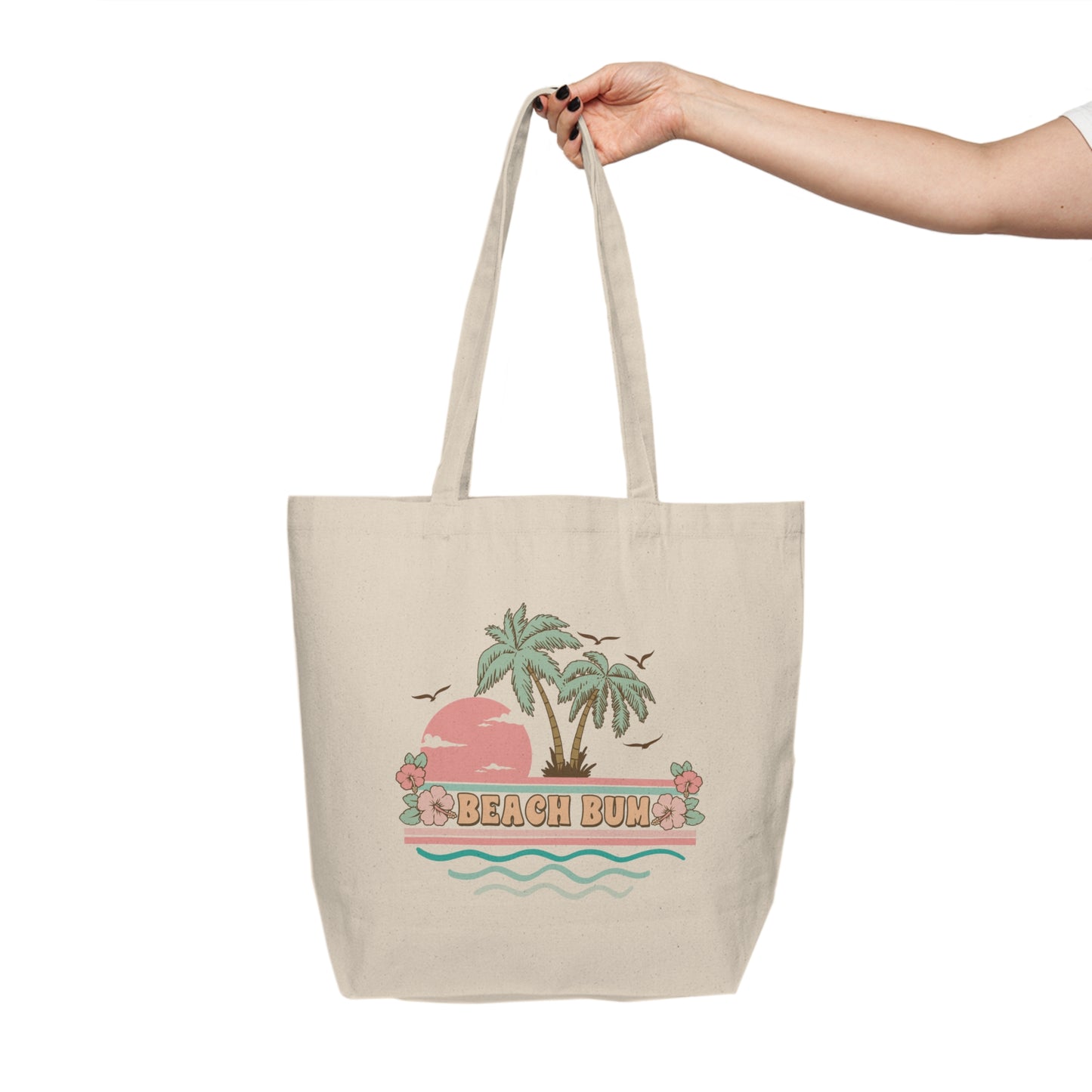 Canvas Shopping Tote