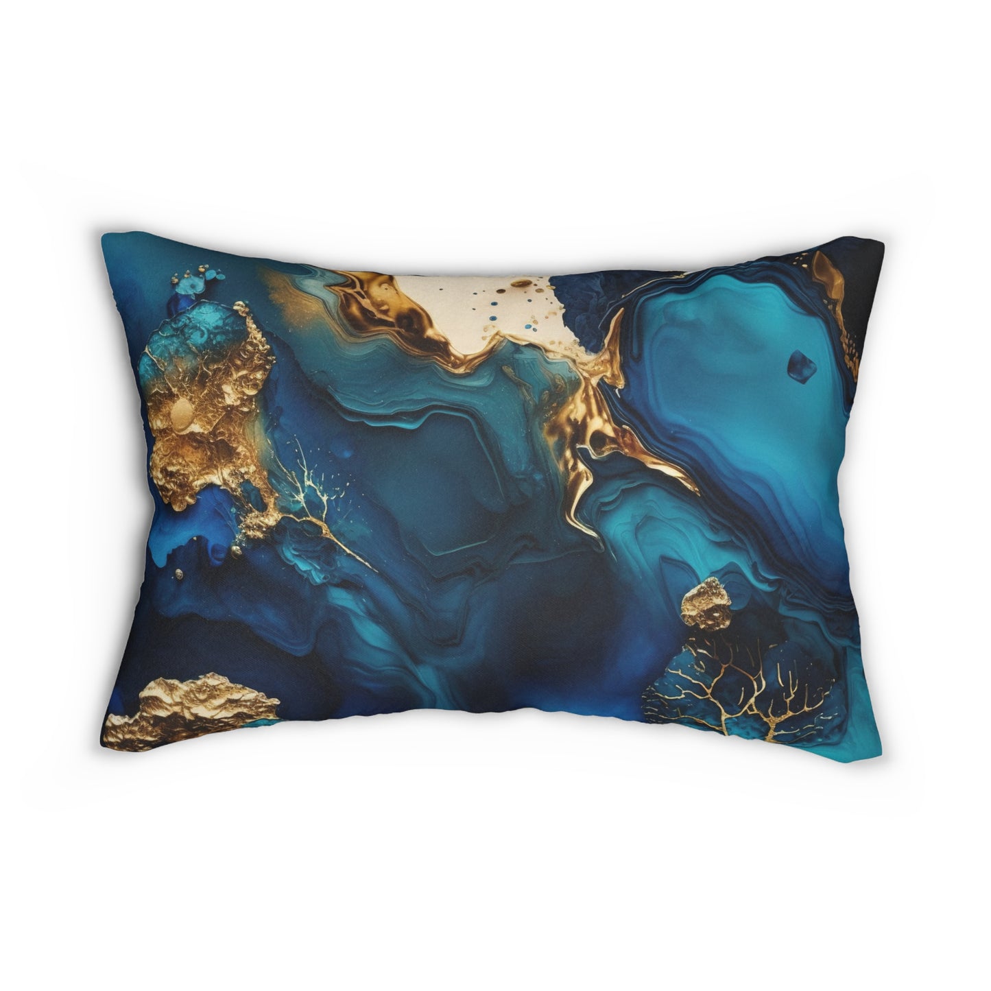 Spun Polyester Lumbar Pillow