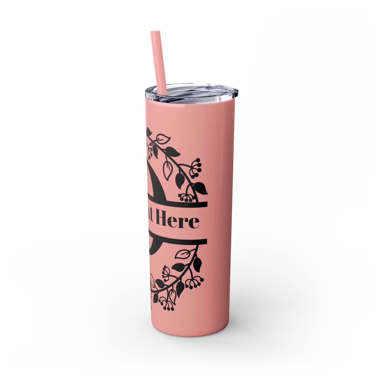 Skinny Tumbler with Straw, 20oz