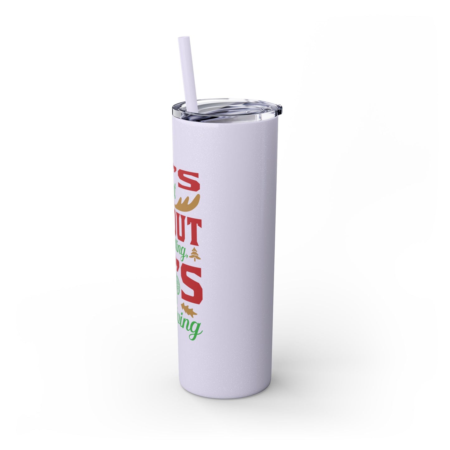Skinny Tumbler with Straw, 20oz