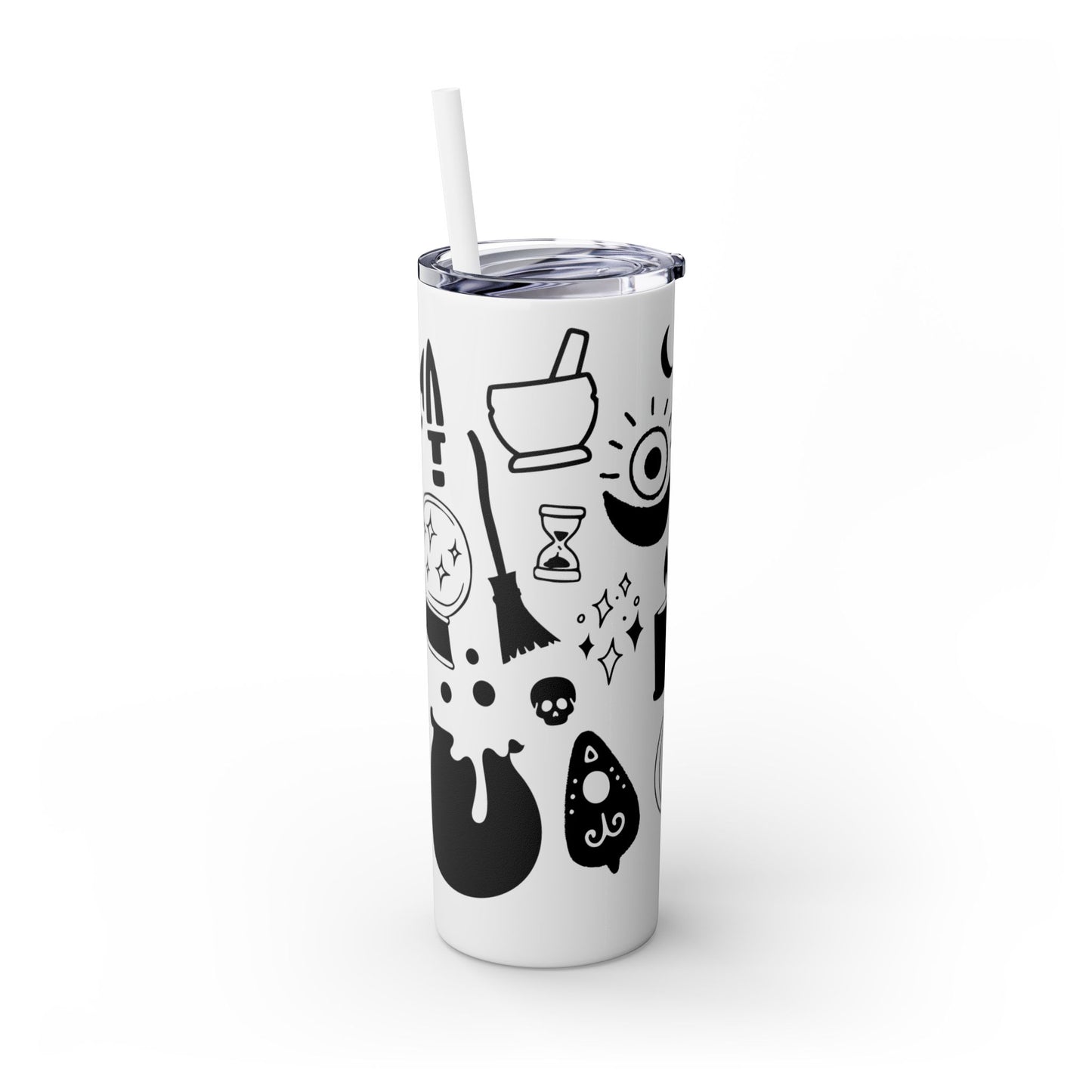 Skinny Tumbler with Straw, 20oz