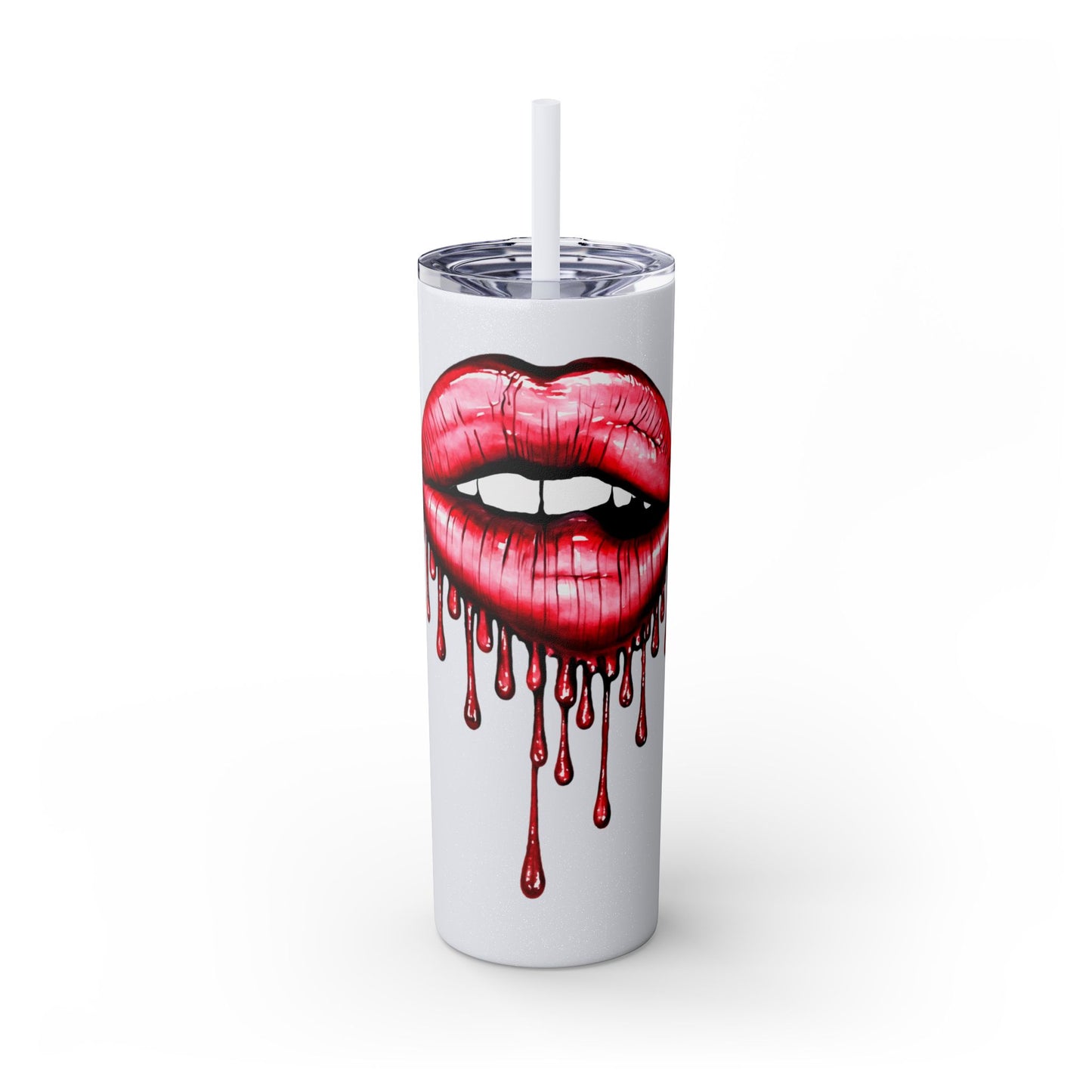Skinny Tumbler with Straw, 20oz