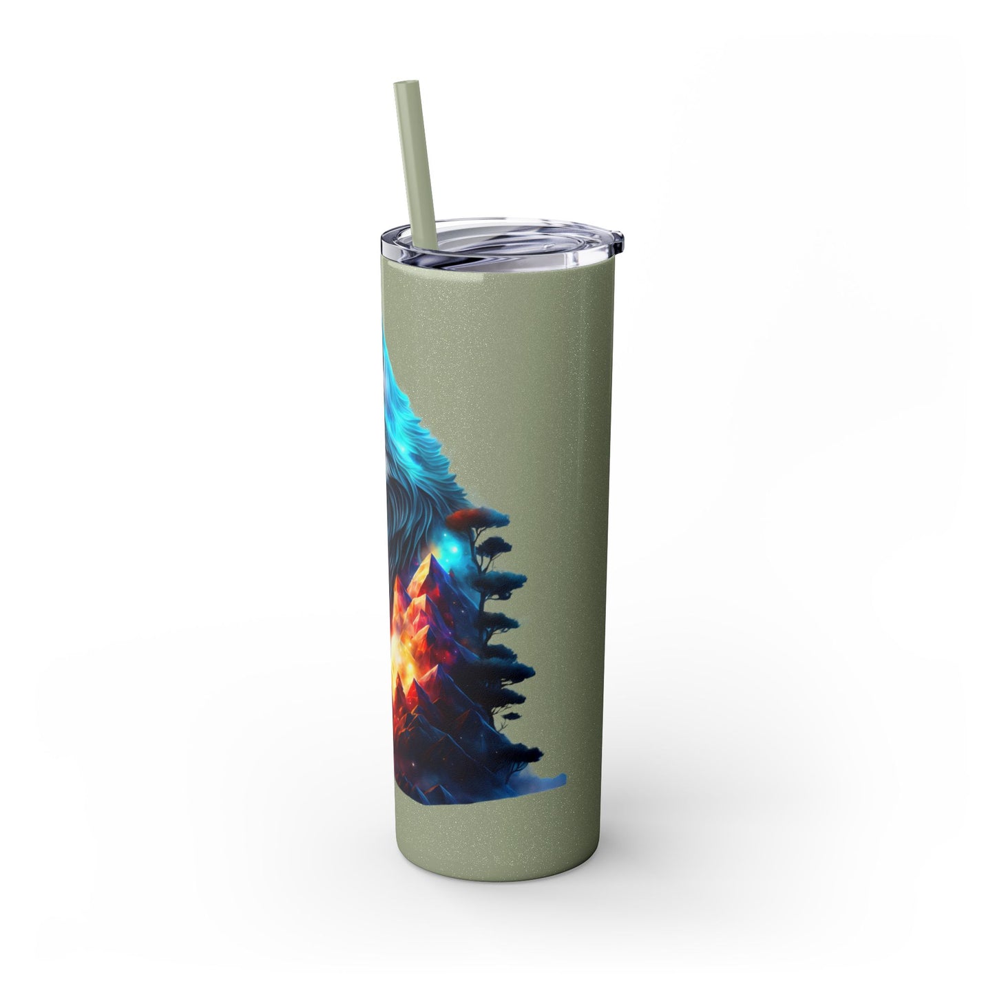 Skinny Tumbler with Straw, 20oz