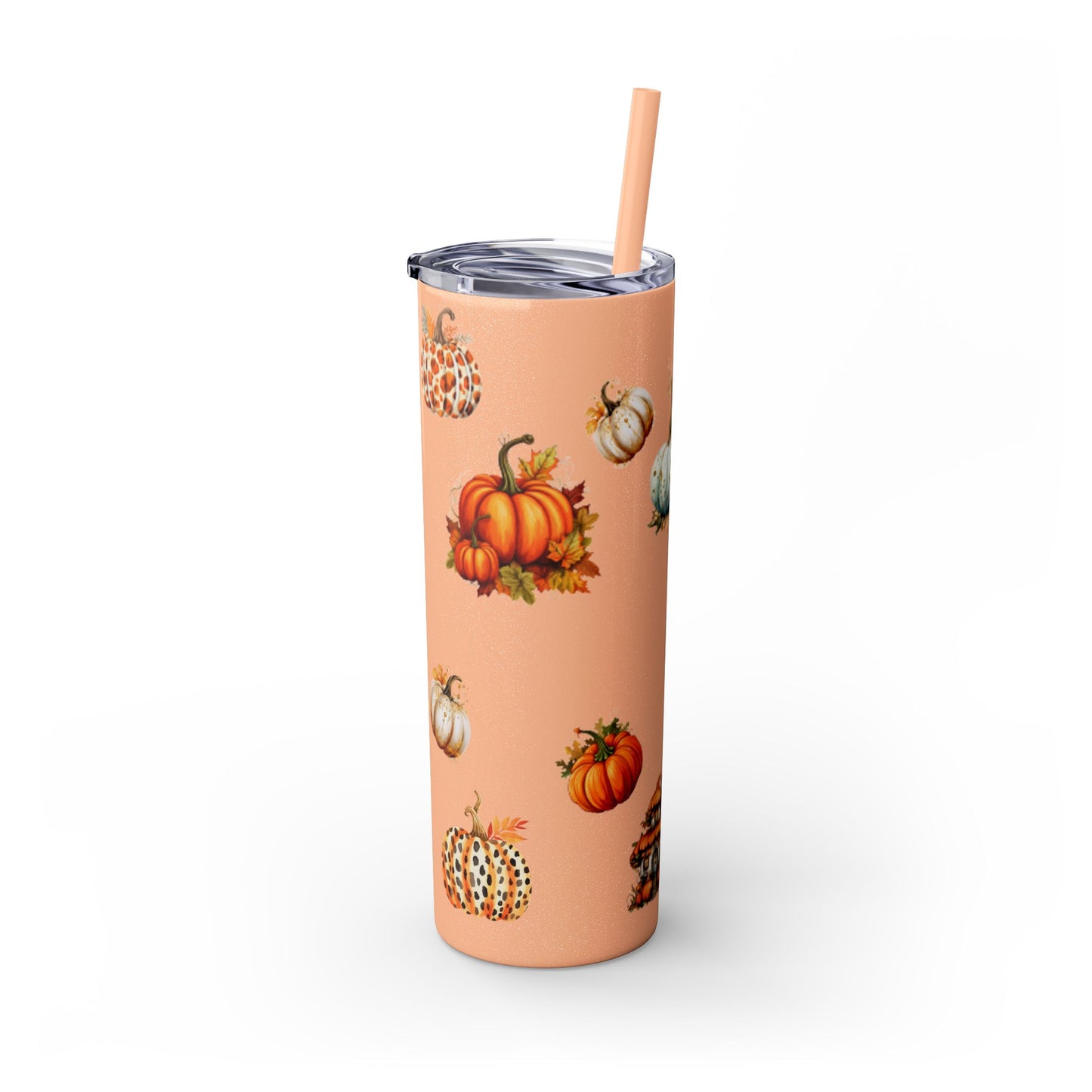 Skinny Tumbler with Straw, 20oz