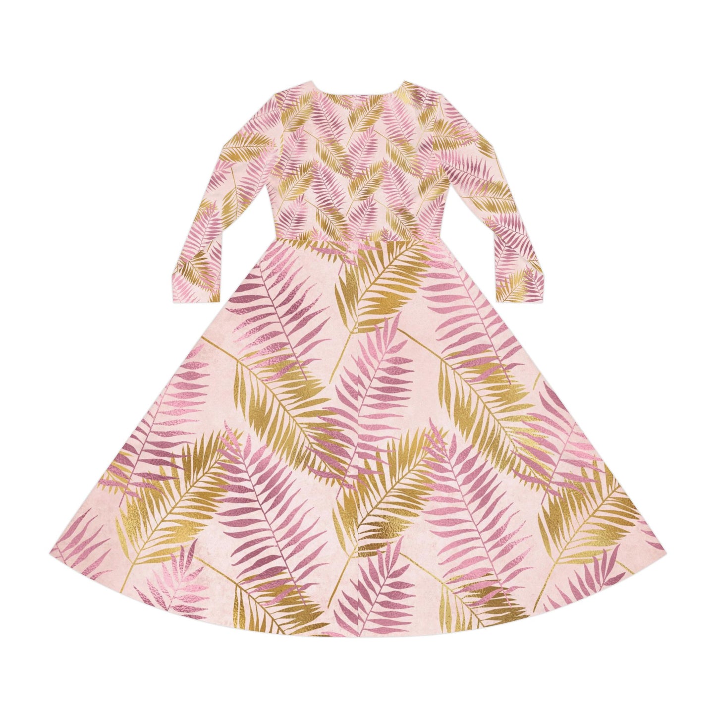 Women's Long Sleeve Dance Dress (AOP)