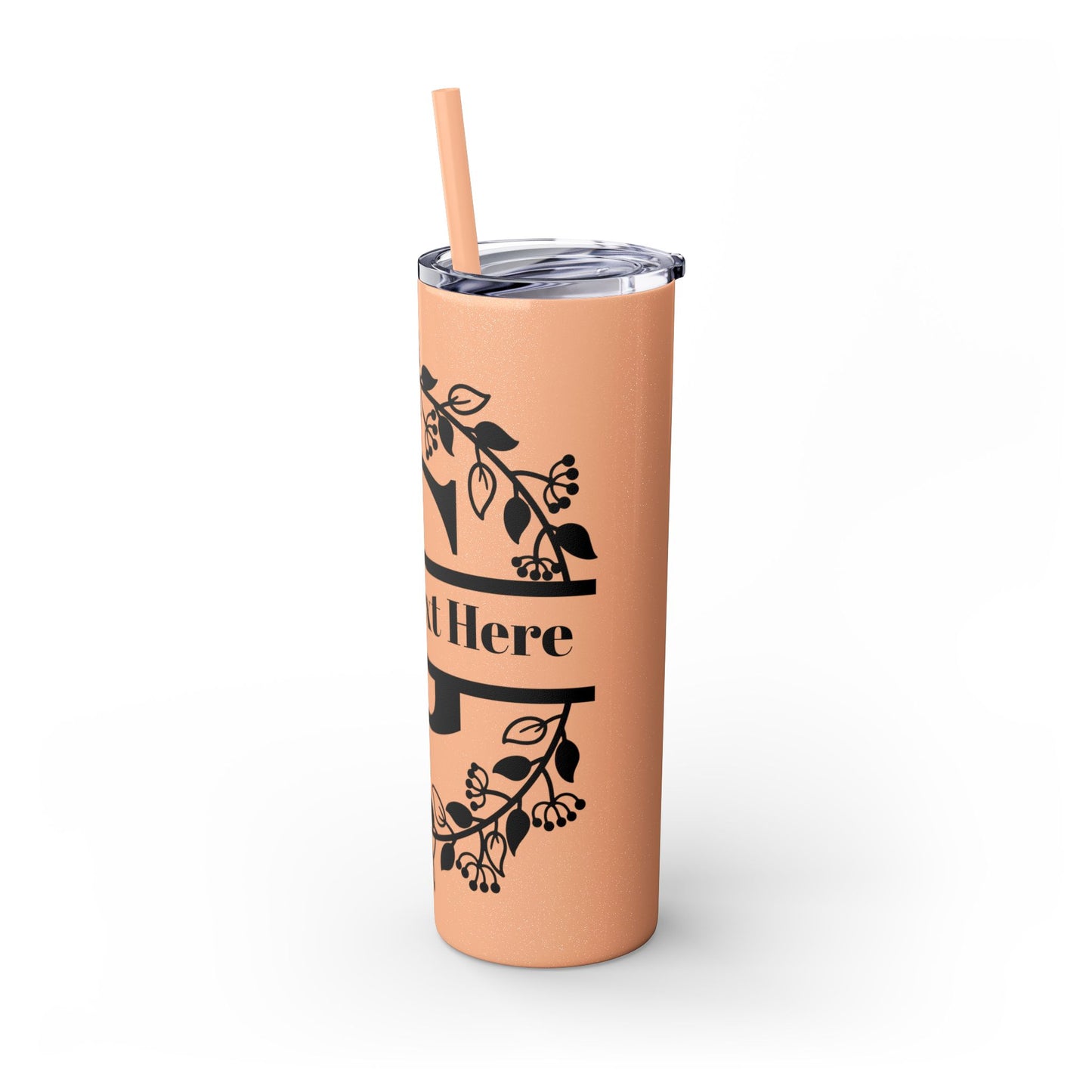 Skinny Tumbler with Straw, 20oz