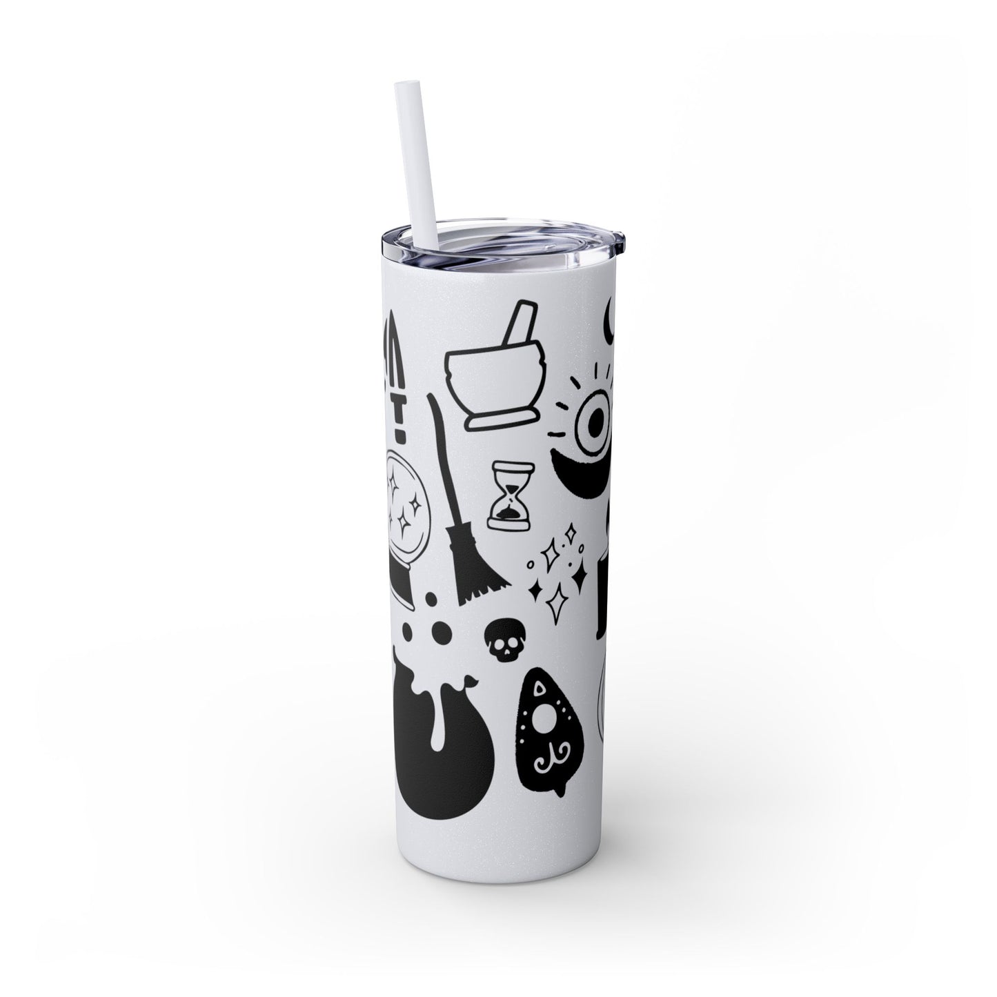 Skinny Tumbler with Straw, 20oz