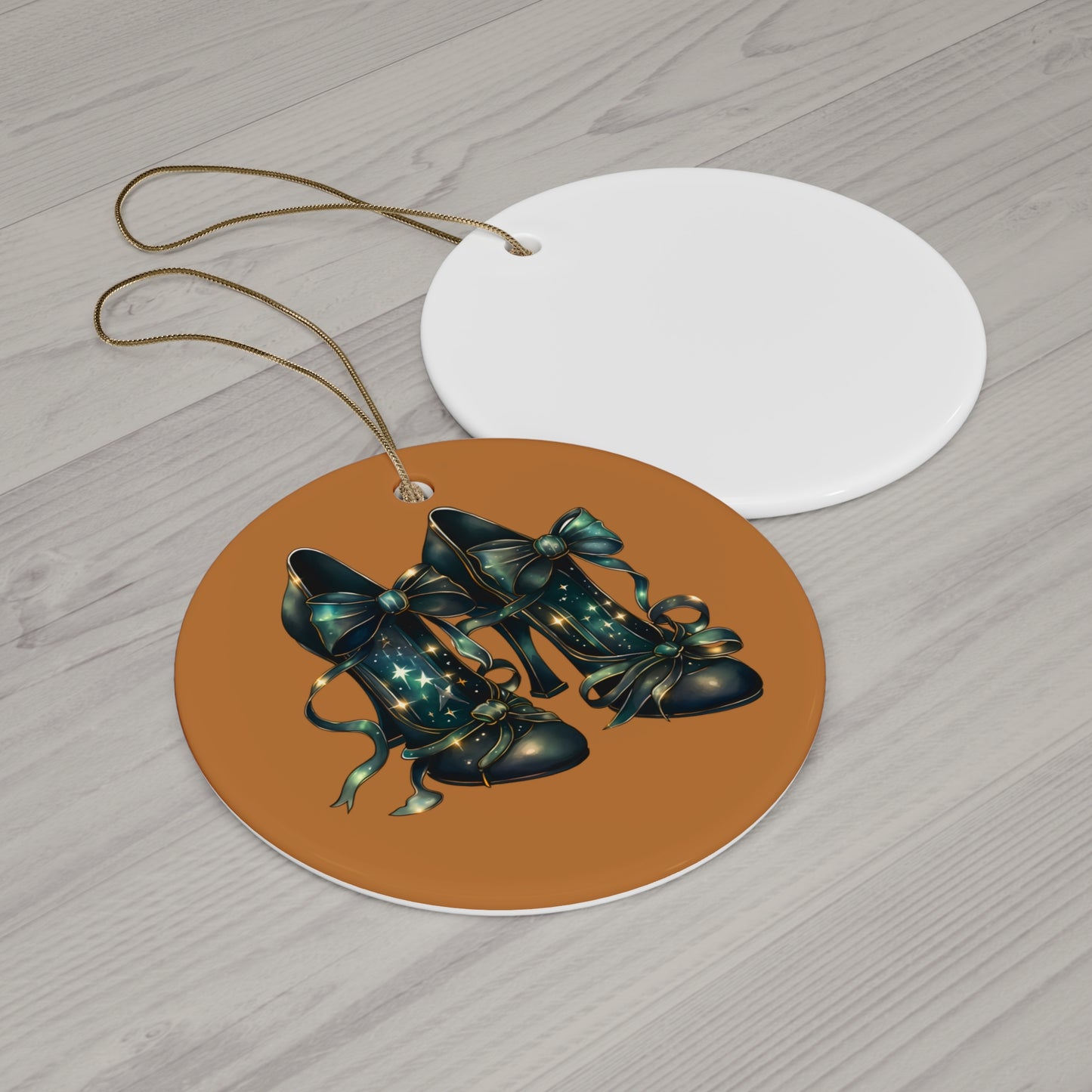 Ceramic Ornament, 4 Shapes