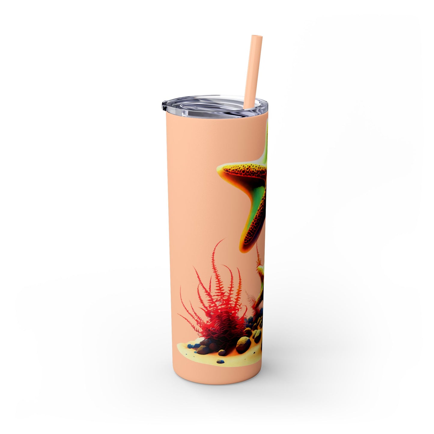 Skinny Tumbler with Straw, 20oz