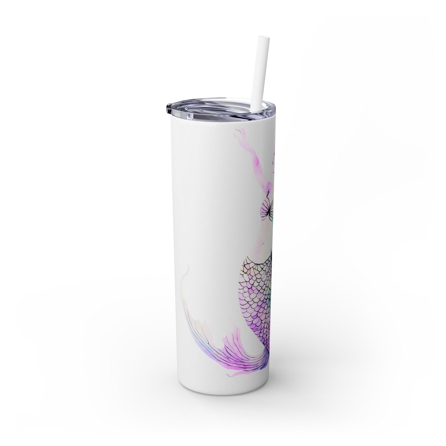 Skinny Tumbler with Straw, 20oz