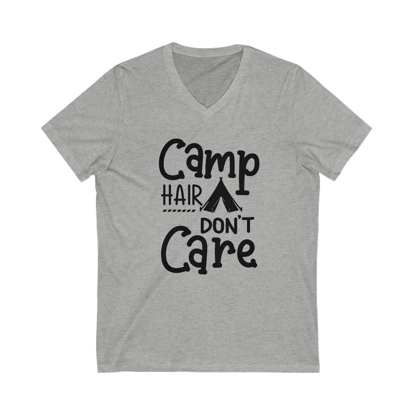Unisex Jersey Short Sleeve V-Neck Tee
