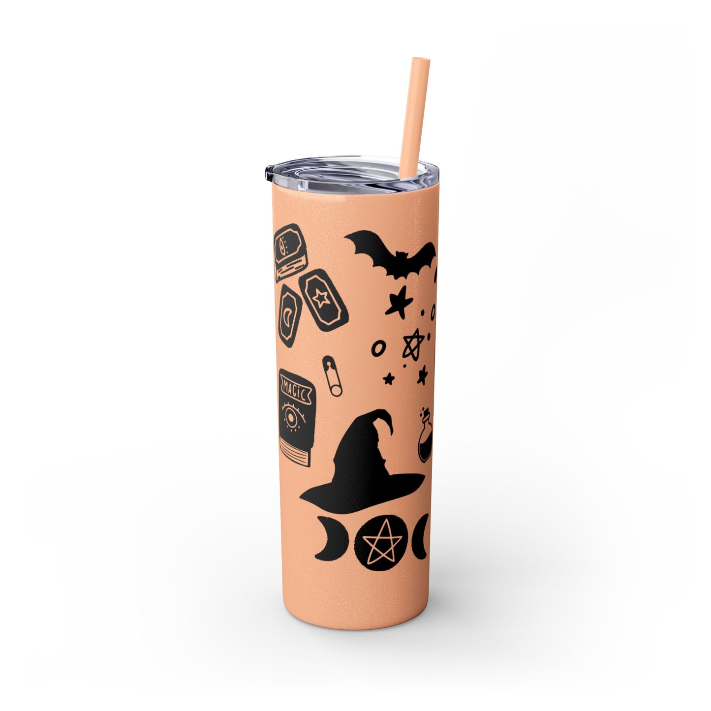 Skinny Tumbler with Straw, 20oz