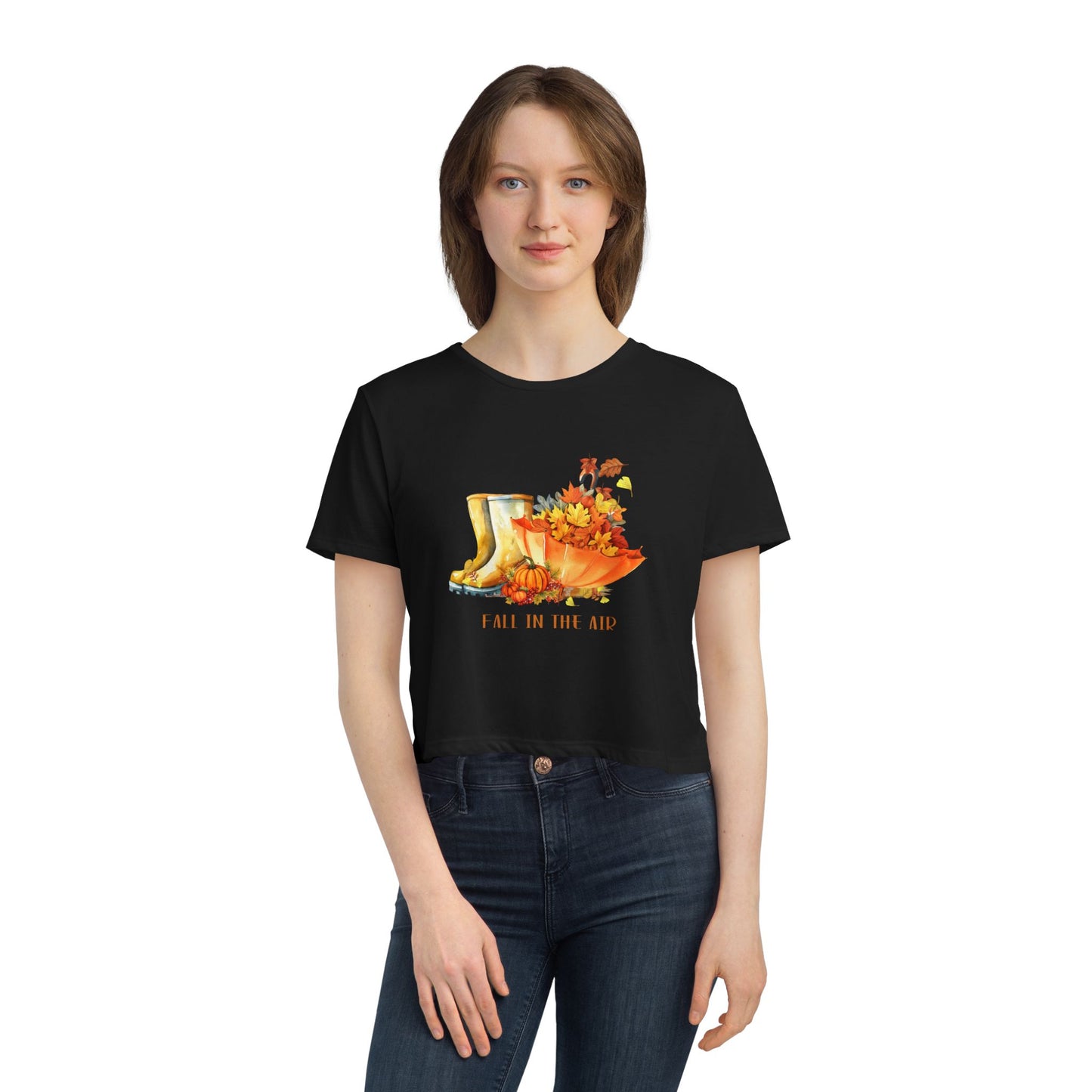 Women's Flowy Cropped Tee