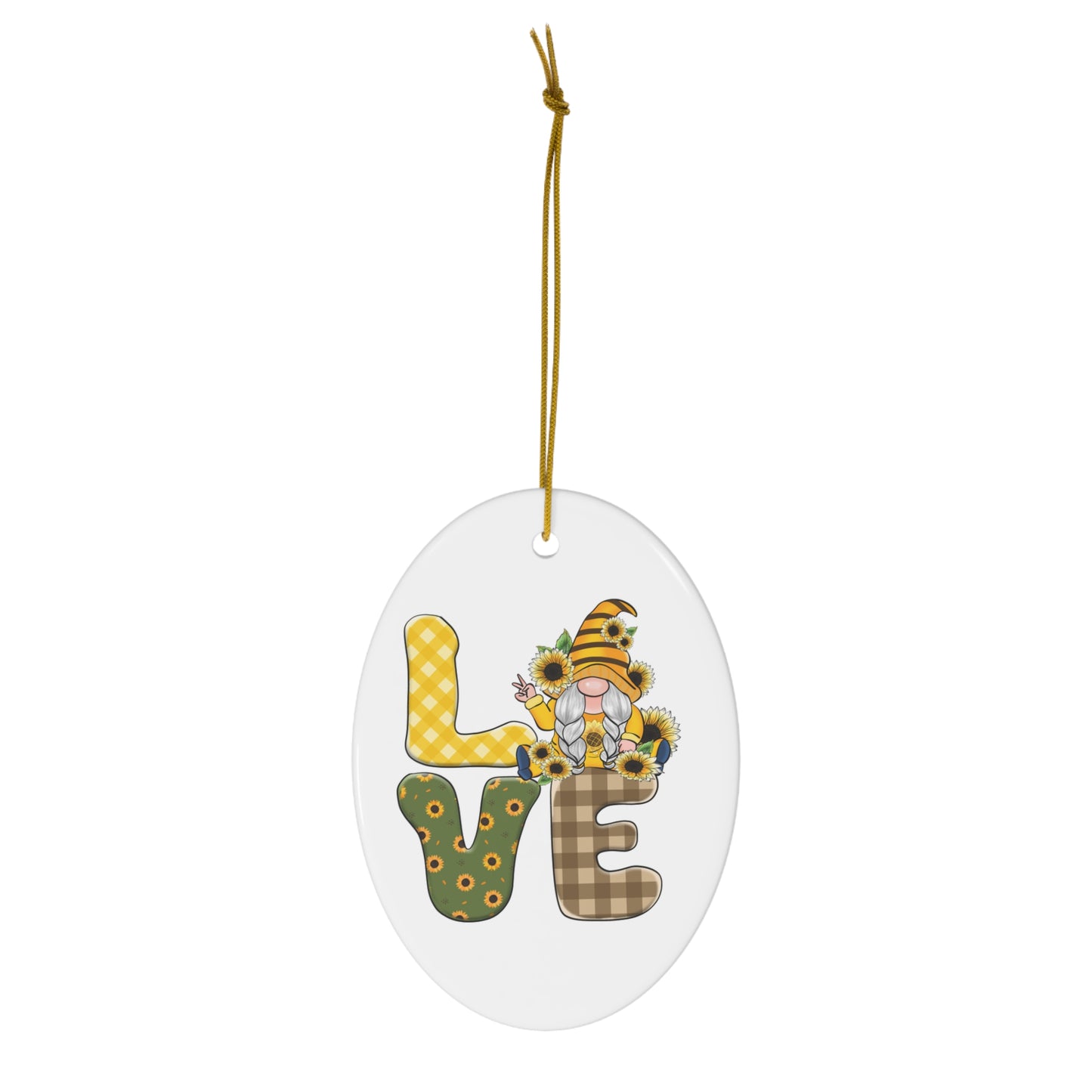 Ceramic Ornament, 1-Pack