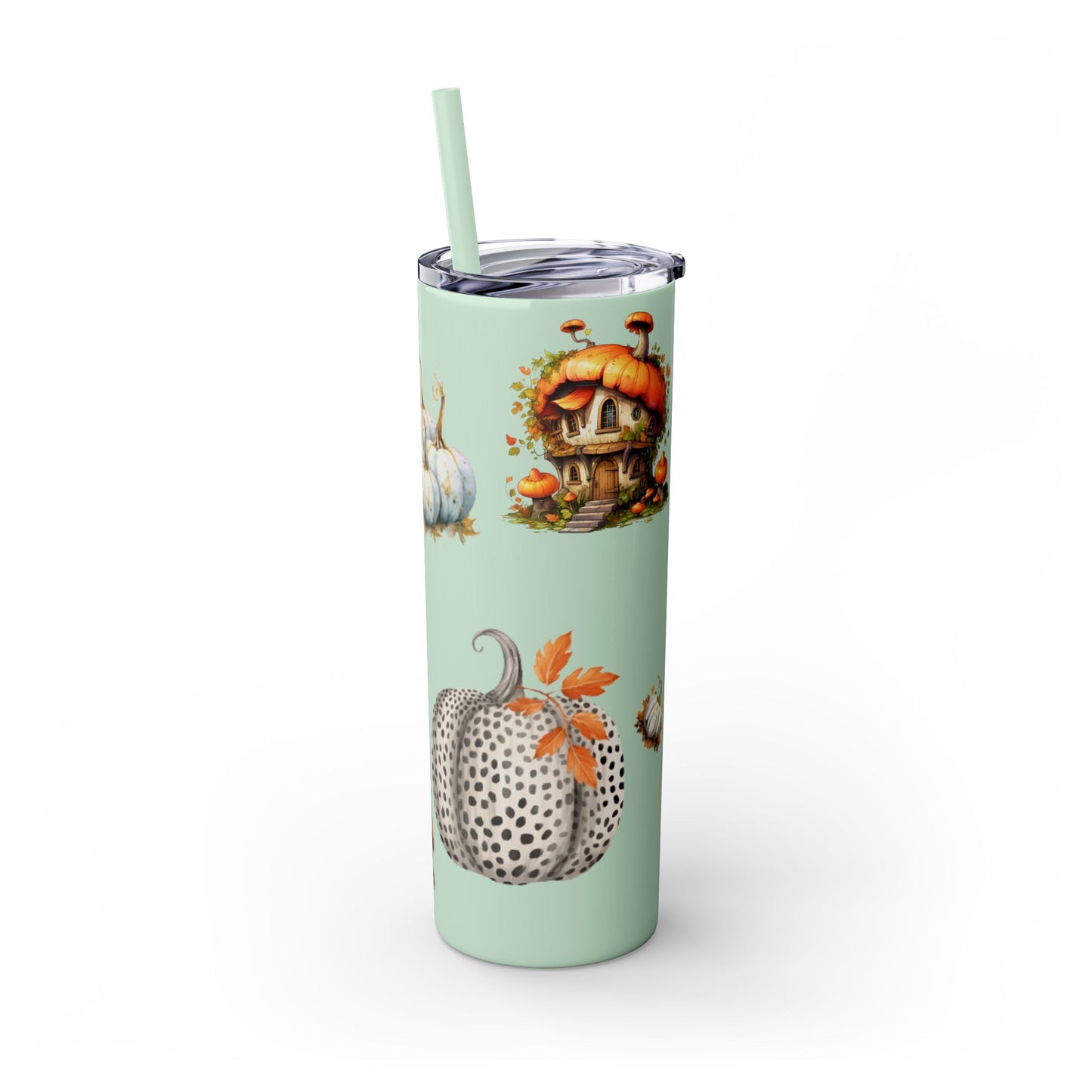 Skinny Tumbler with Straw, 20oz