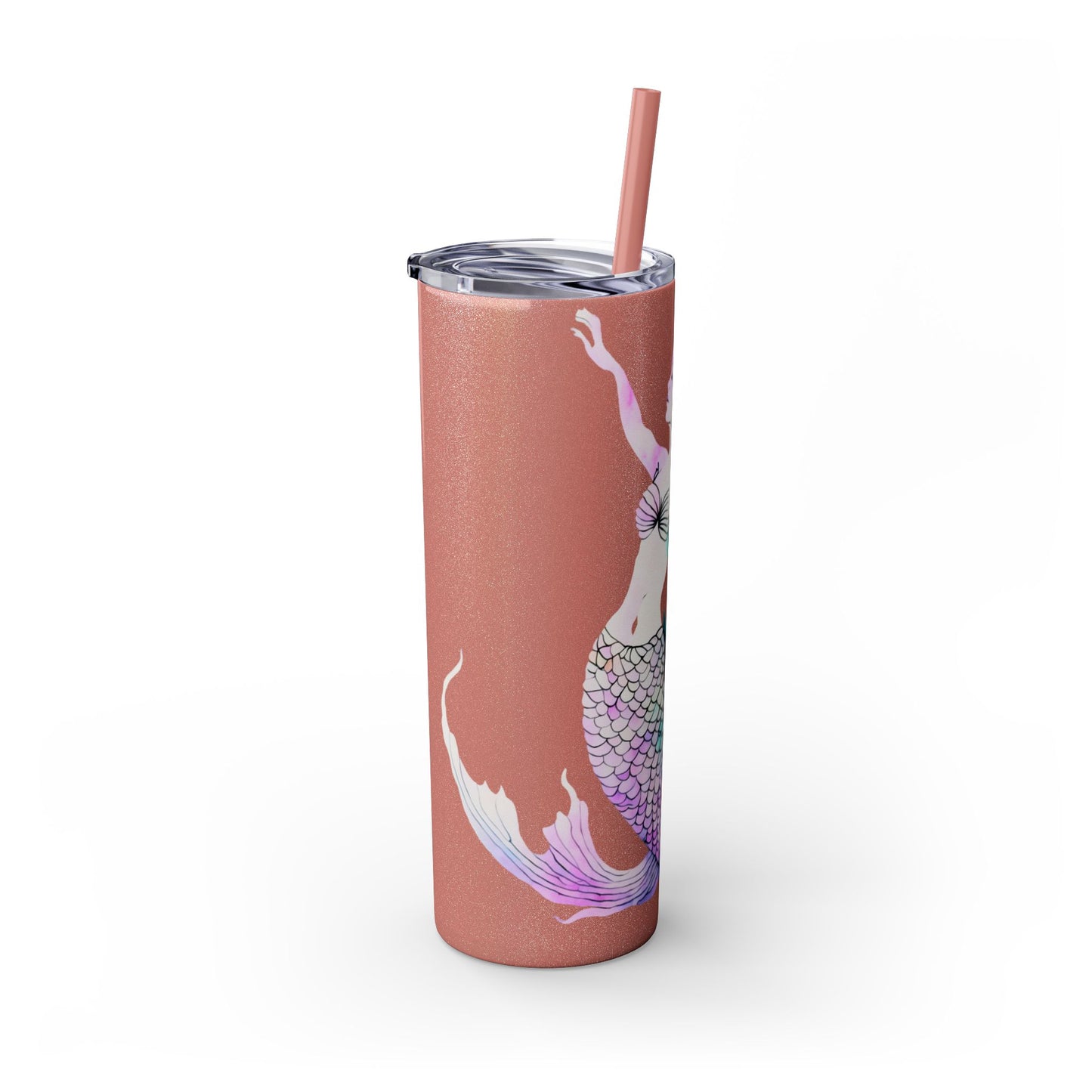 Skinny Tumbler with Straw, 20oz